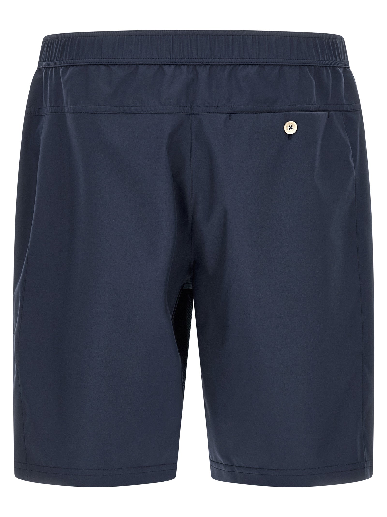 Brunello Cucinelli Blue Polyester Bermuda Men's Shorts