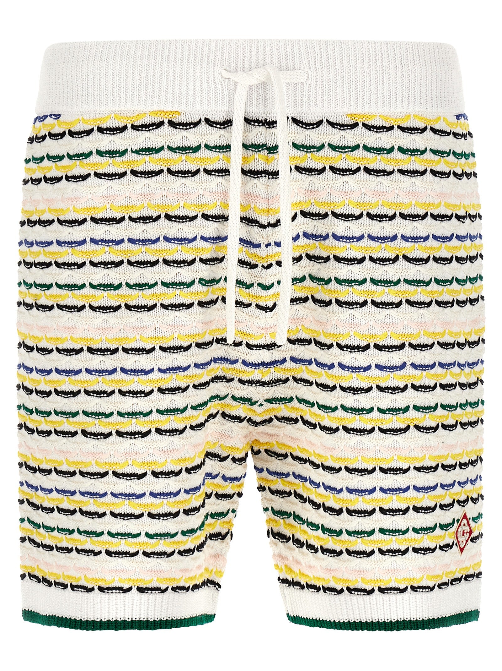 Casablanca Multicolor Cotton Bermuda Men's Shorts