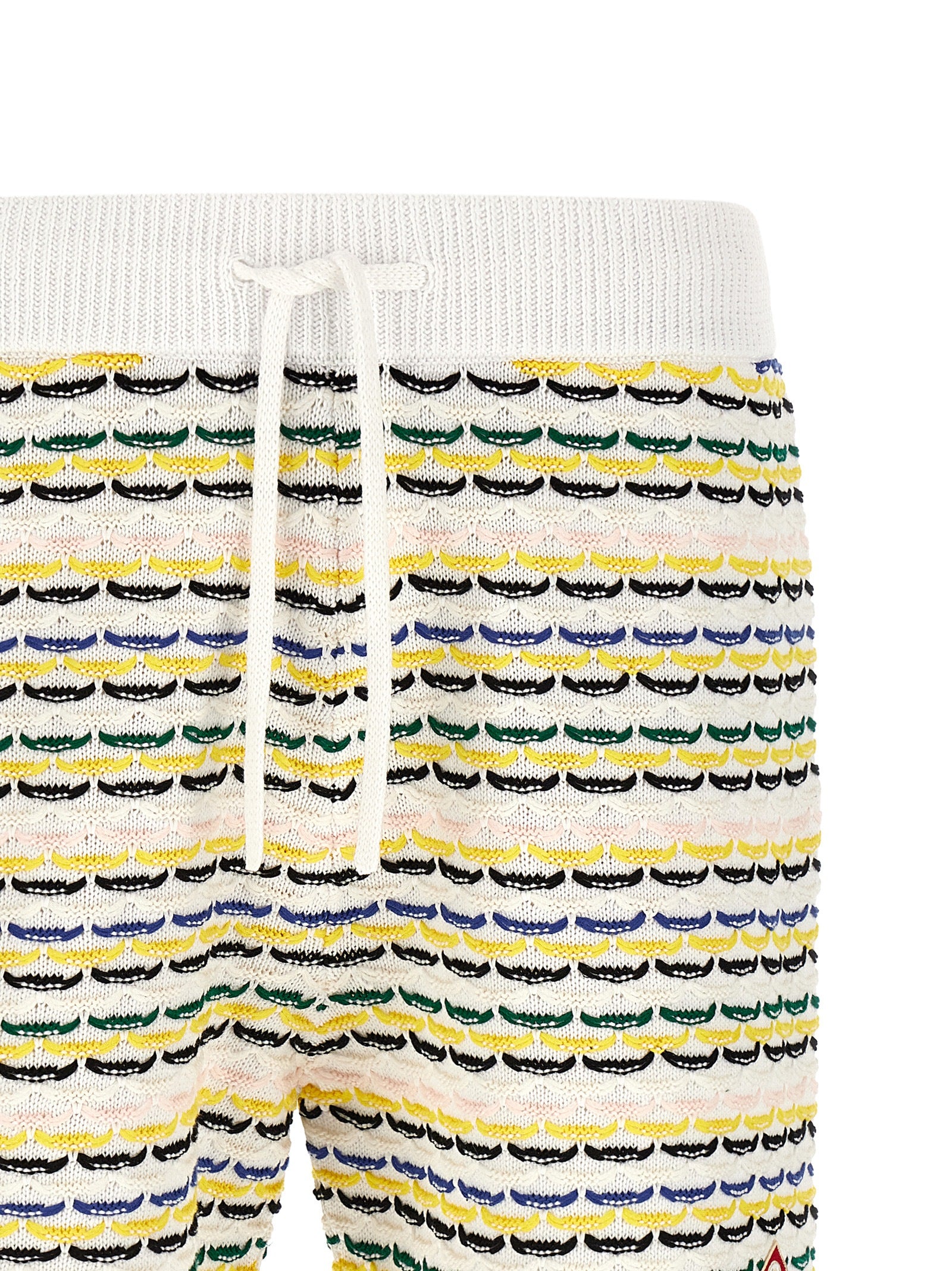 Casablanca Multicolor Cotton Bermuda Men's Shorts