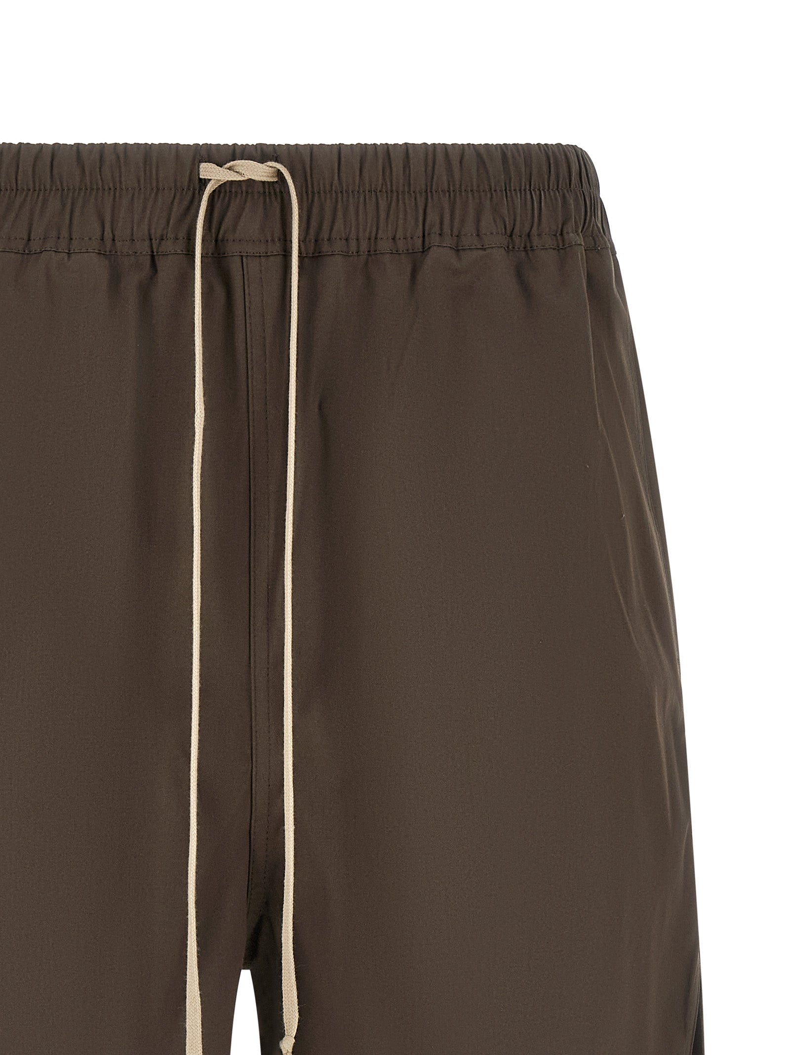 Rick Owens Brown Cotton Bermuda Men's Shorts
