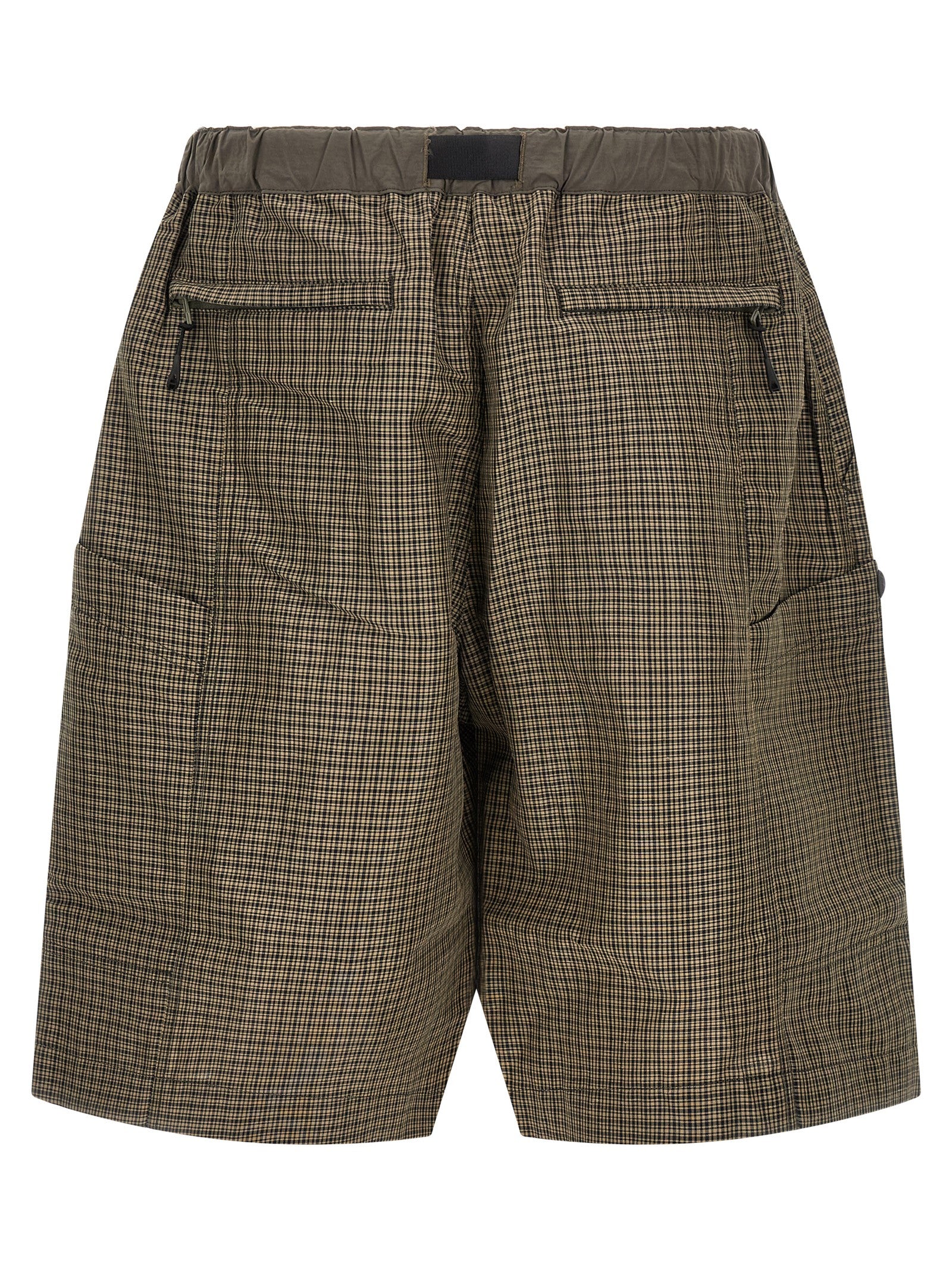 Comme Des Garçons Bicolor Linen Bermuda Men's Shorts