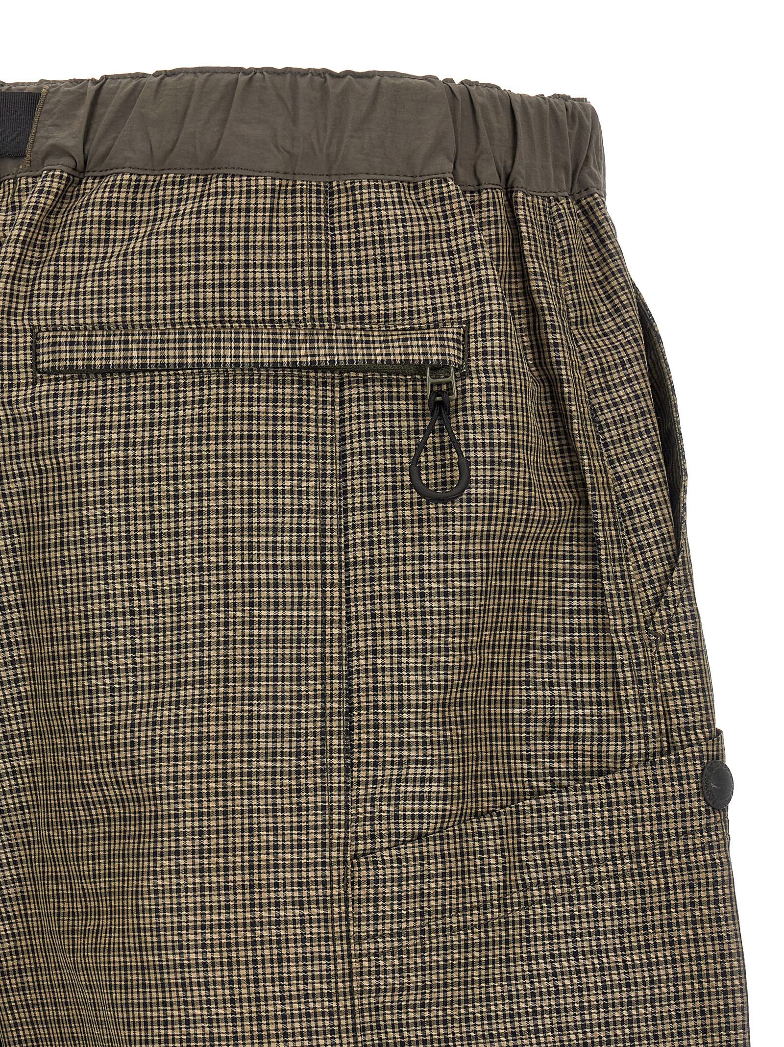 Comme Des Garçons Bicolor Linen Bermuda Men's Shorts