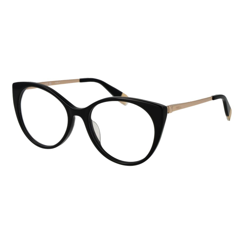 Furla Black Cellulose Acetate Glasses Women's (Frames)