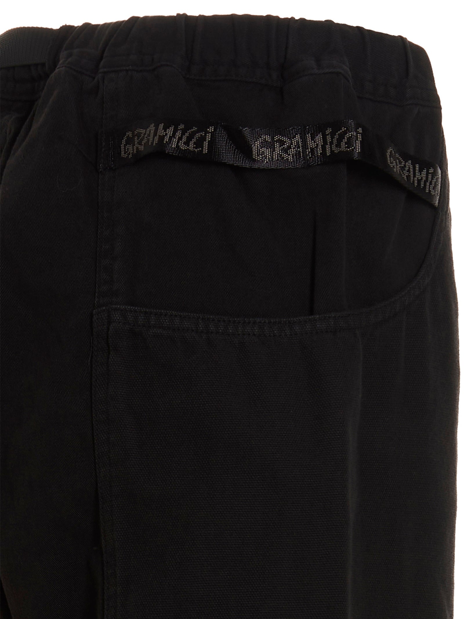 Gramicci Black Cotton Cargo Men's Pants
