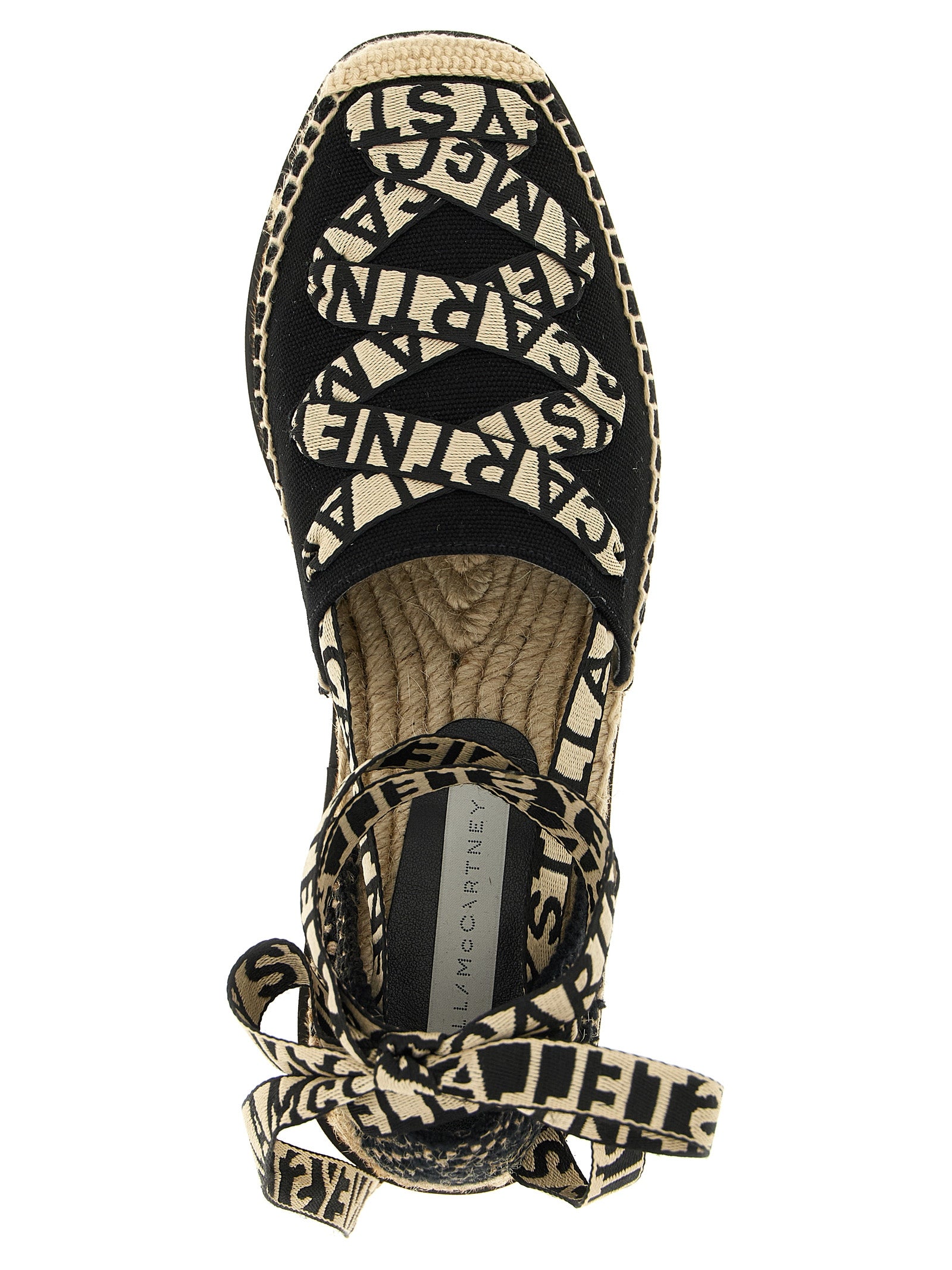 Stella McCartney Multicolor Cotton Wedge Women's Sandals