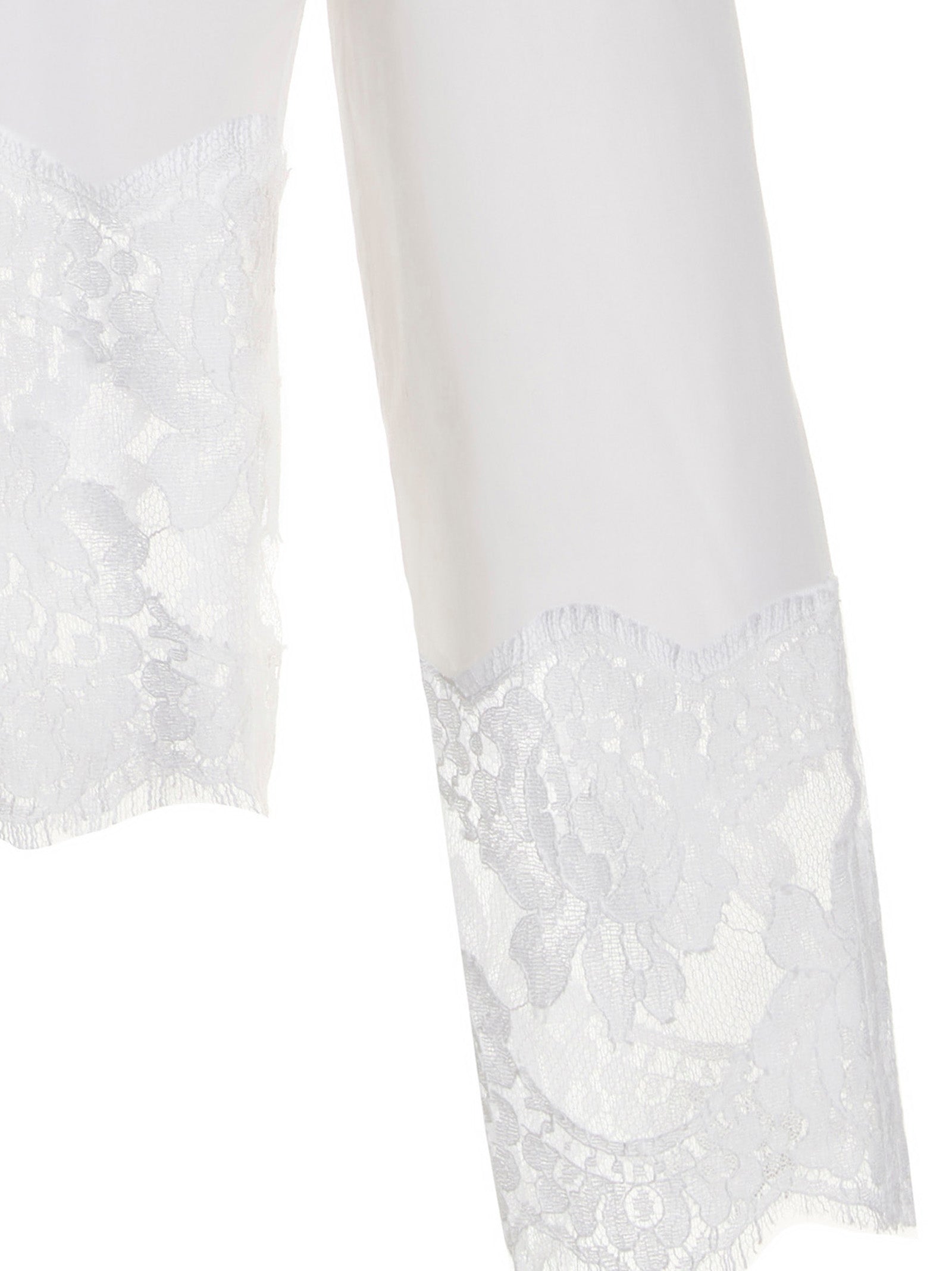 Dolce & Gabbana White Cotton Women's Blouse