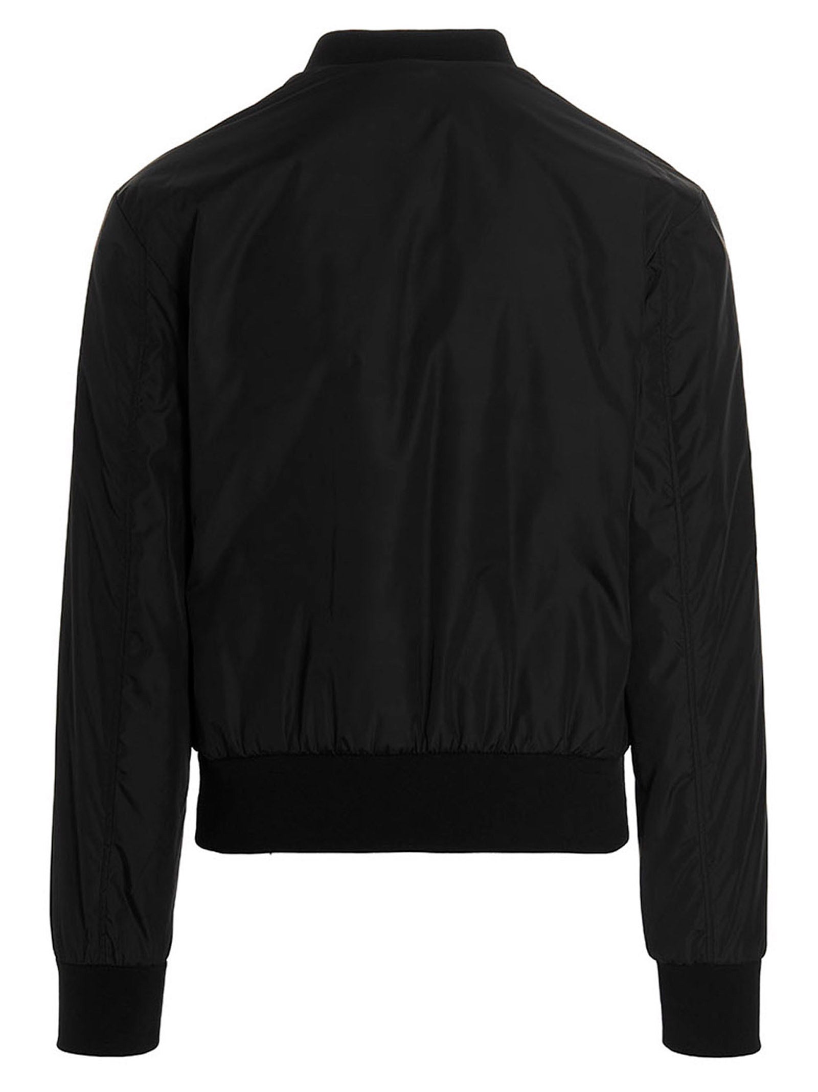Dolce & Gabbana Black Polyamide Men's Bomber