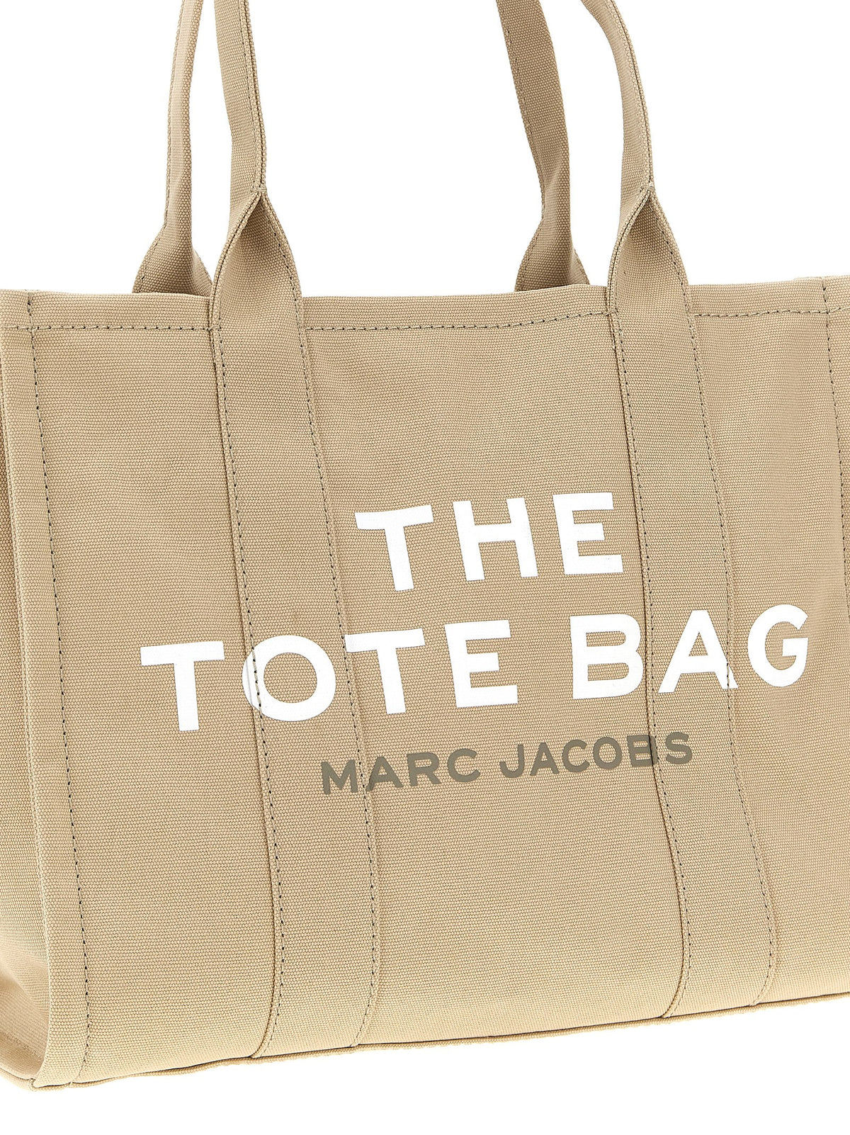Marc Jacobs Beige Cotton Tote Women's Bag