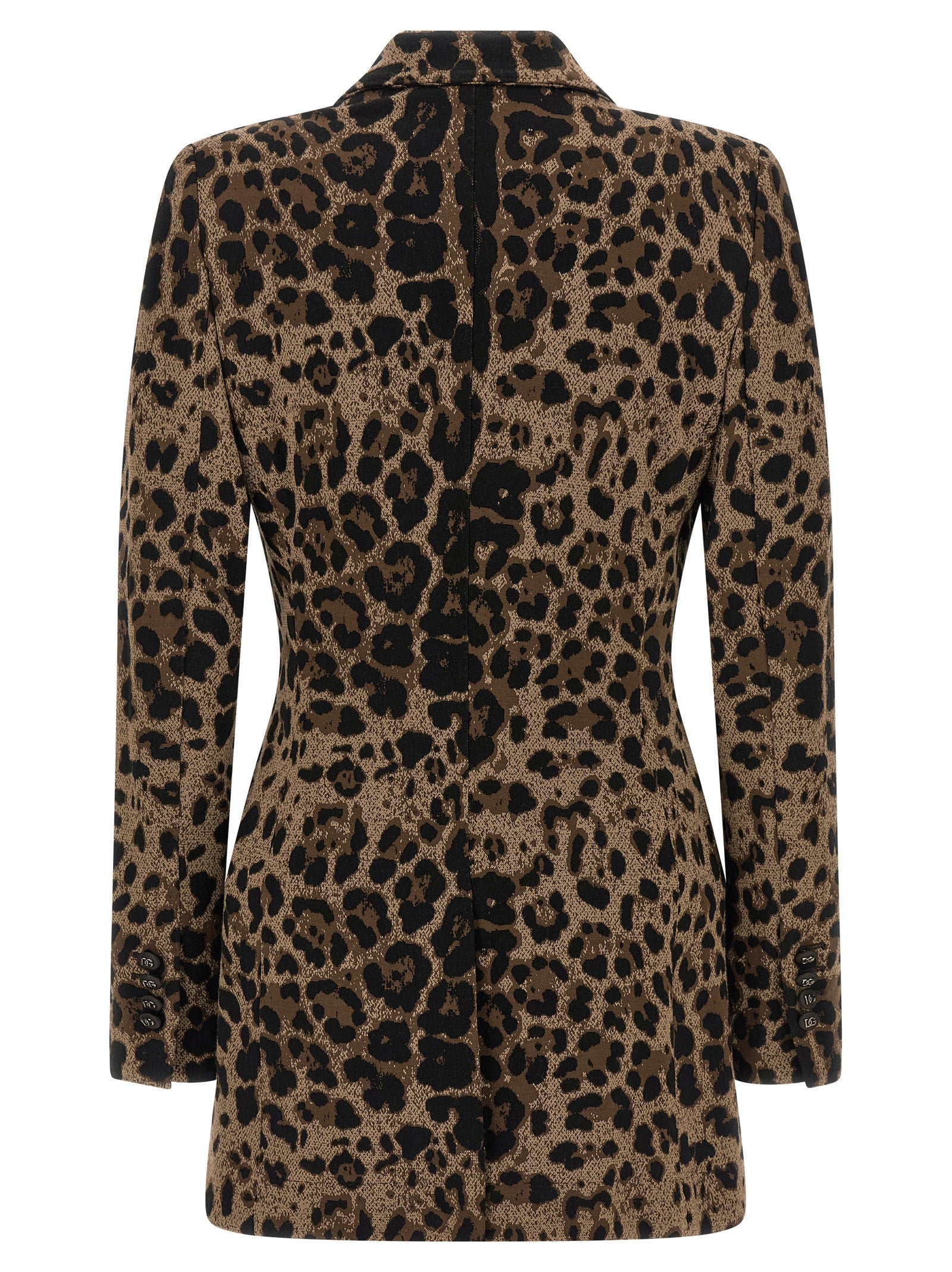 Dolce & Gabbana Brown Viscose Women's Blazer