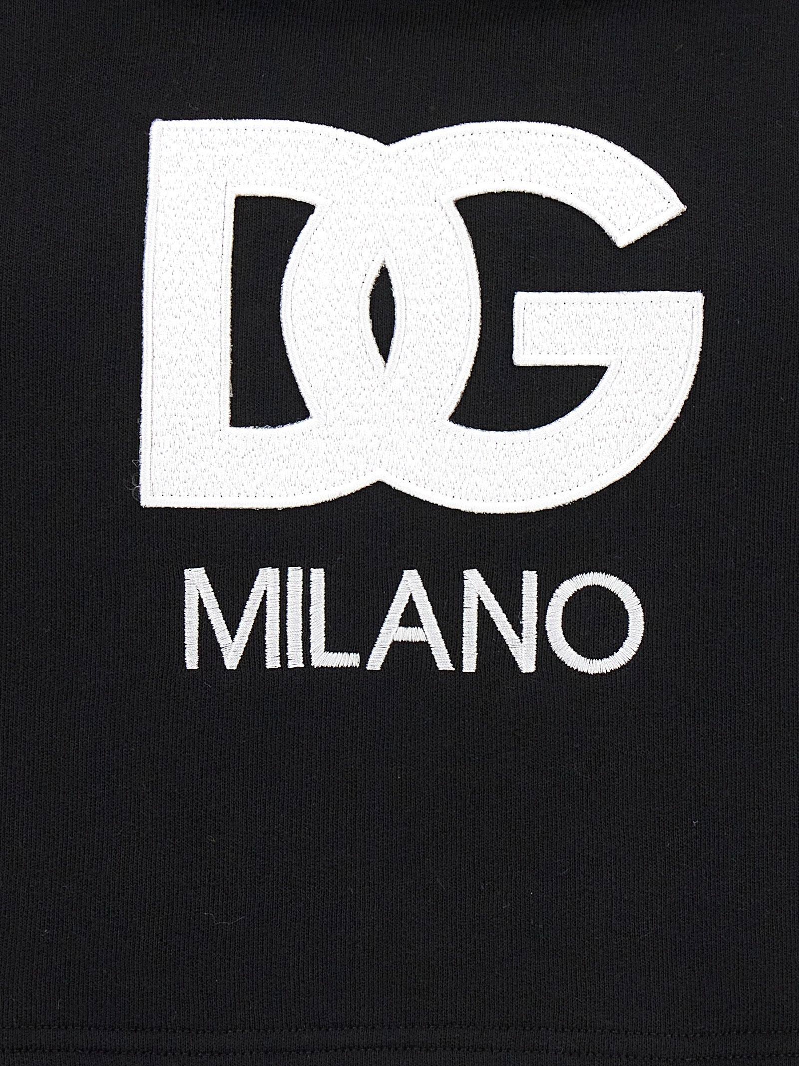 Dolce & Gabbana Black Cotton Women's Hoodie