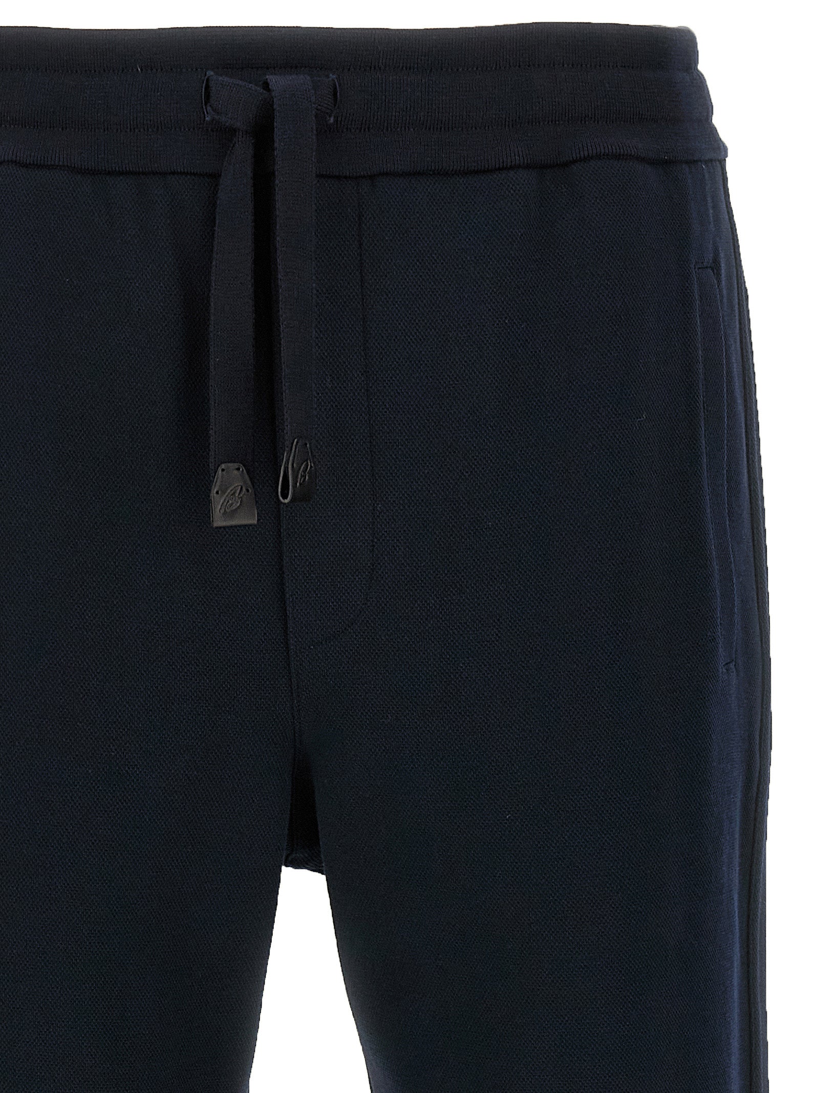 Brioni Blue Cotton Athletic Men's Pants