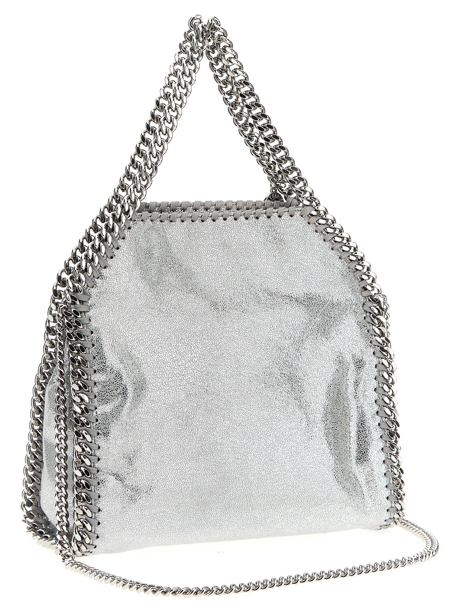 Stella McCartney Silver Polyester Women's Handbag