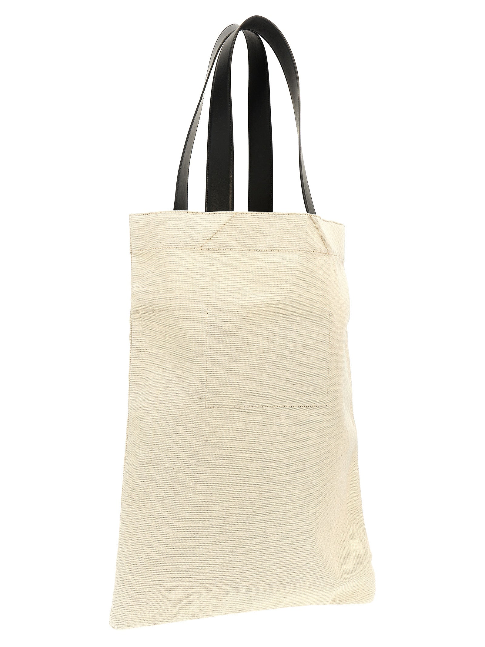 Jil Sander Bicolor Cotton Tote Women's Bag