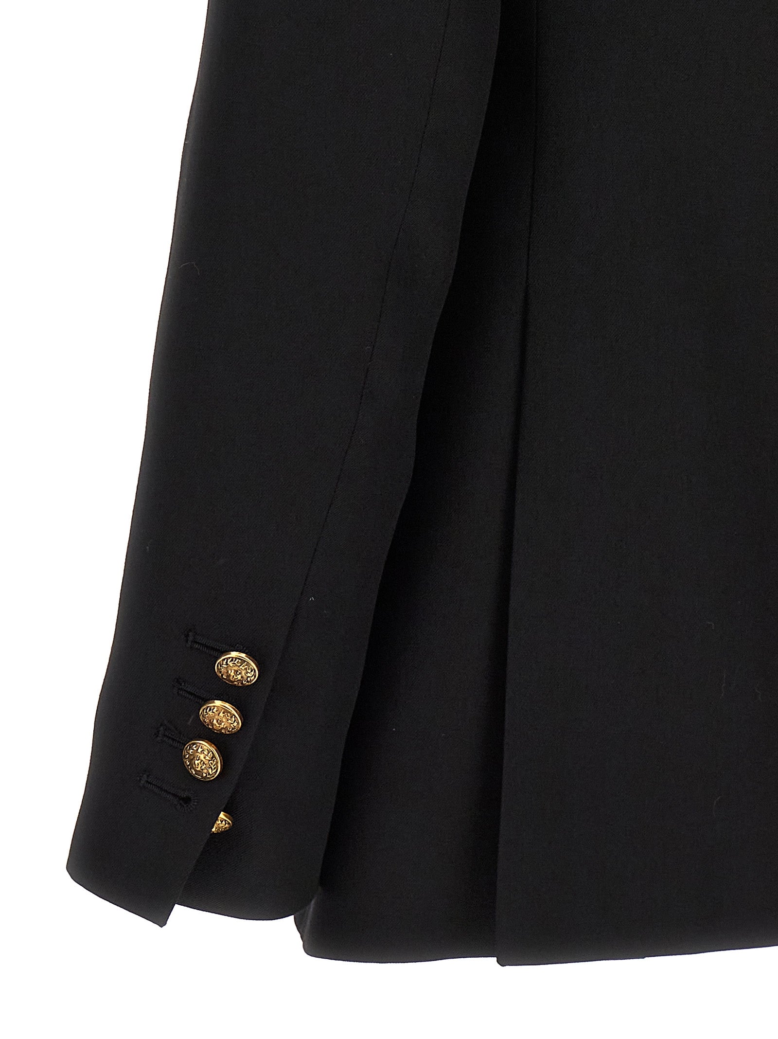 Golden Goose Black Virgin Wool Women's Blazer