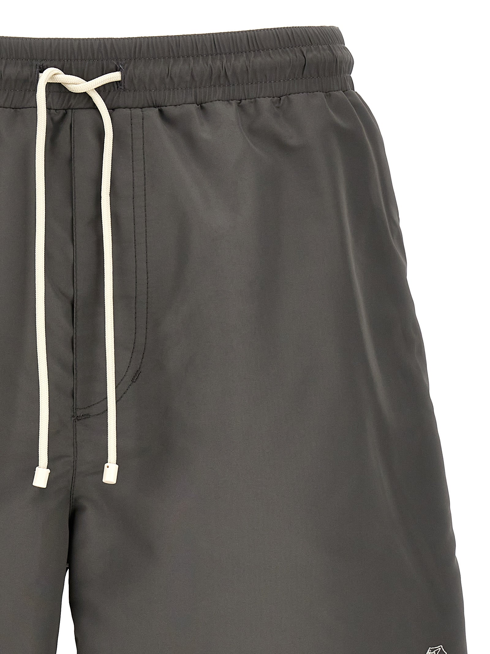 Brunello Cucinelli Gray Polyester Men's Shorts