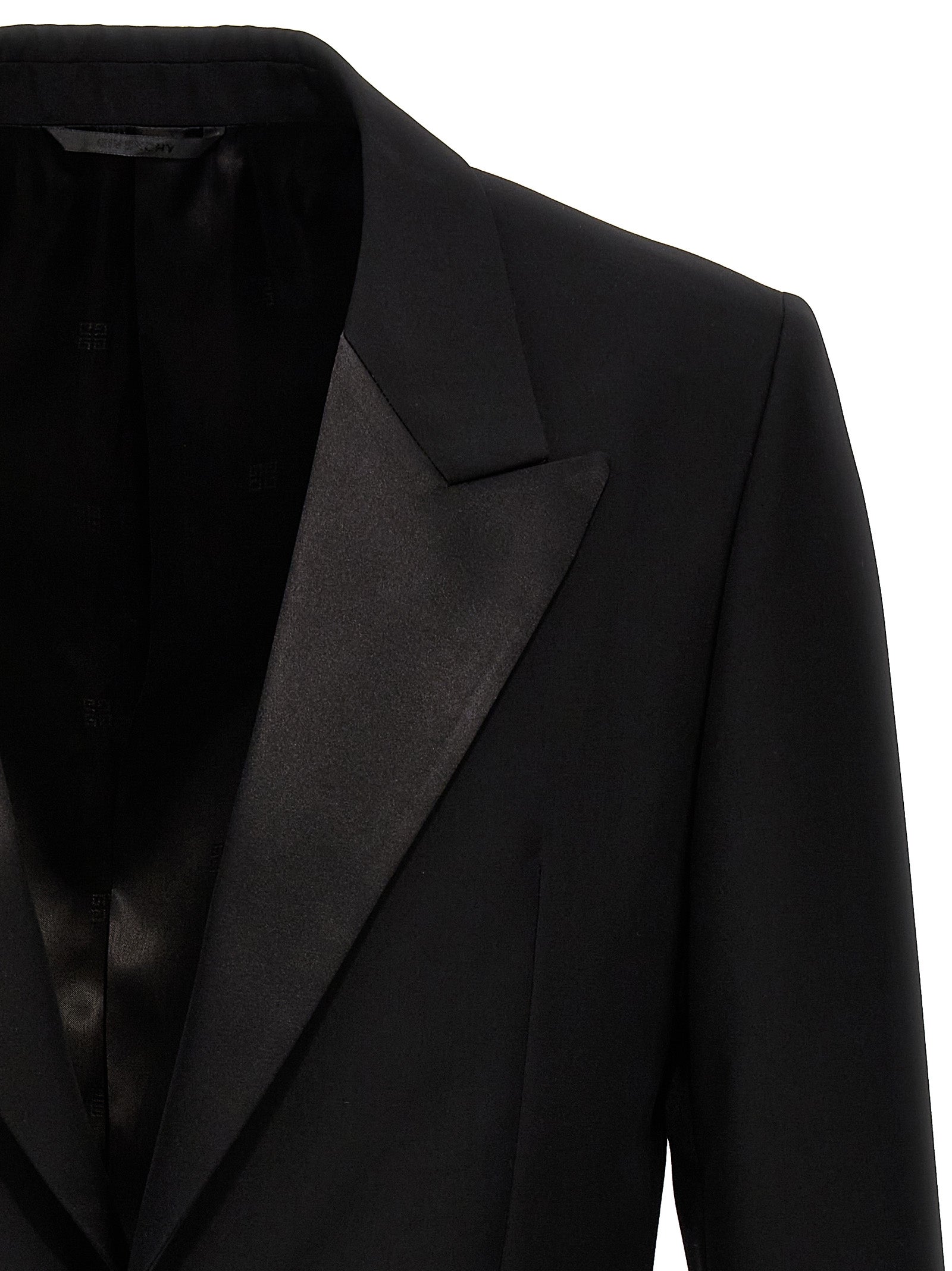 Givenchy Black Wool Men's Blazer