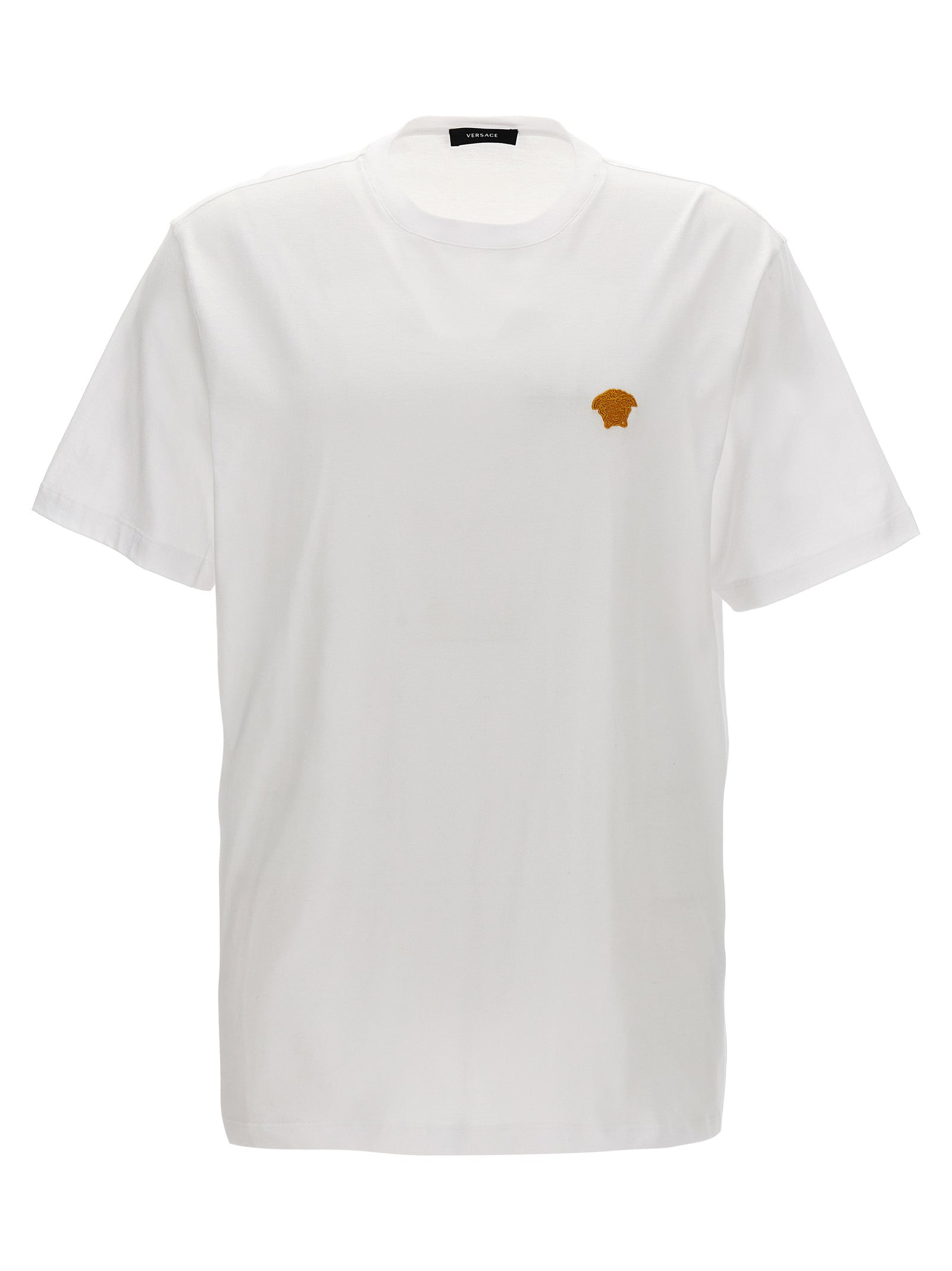 Versace White Cotton Men's T-Shirt