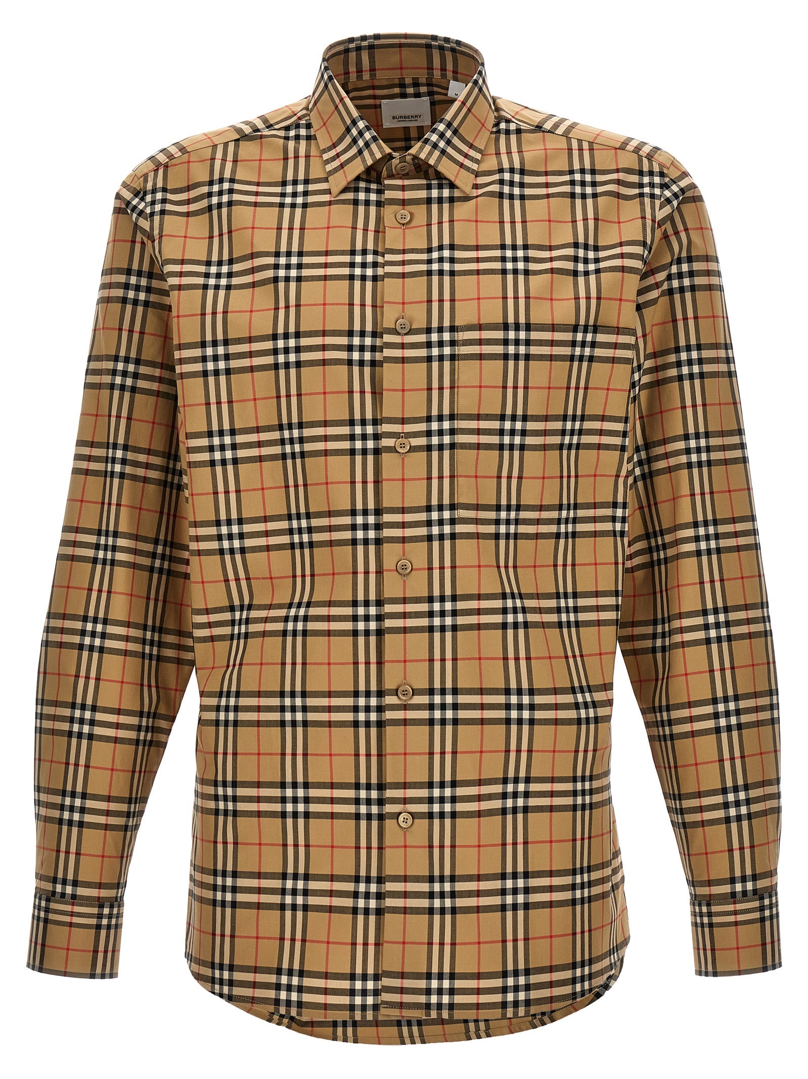 Burberry Beige Cotton Men's Blouse