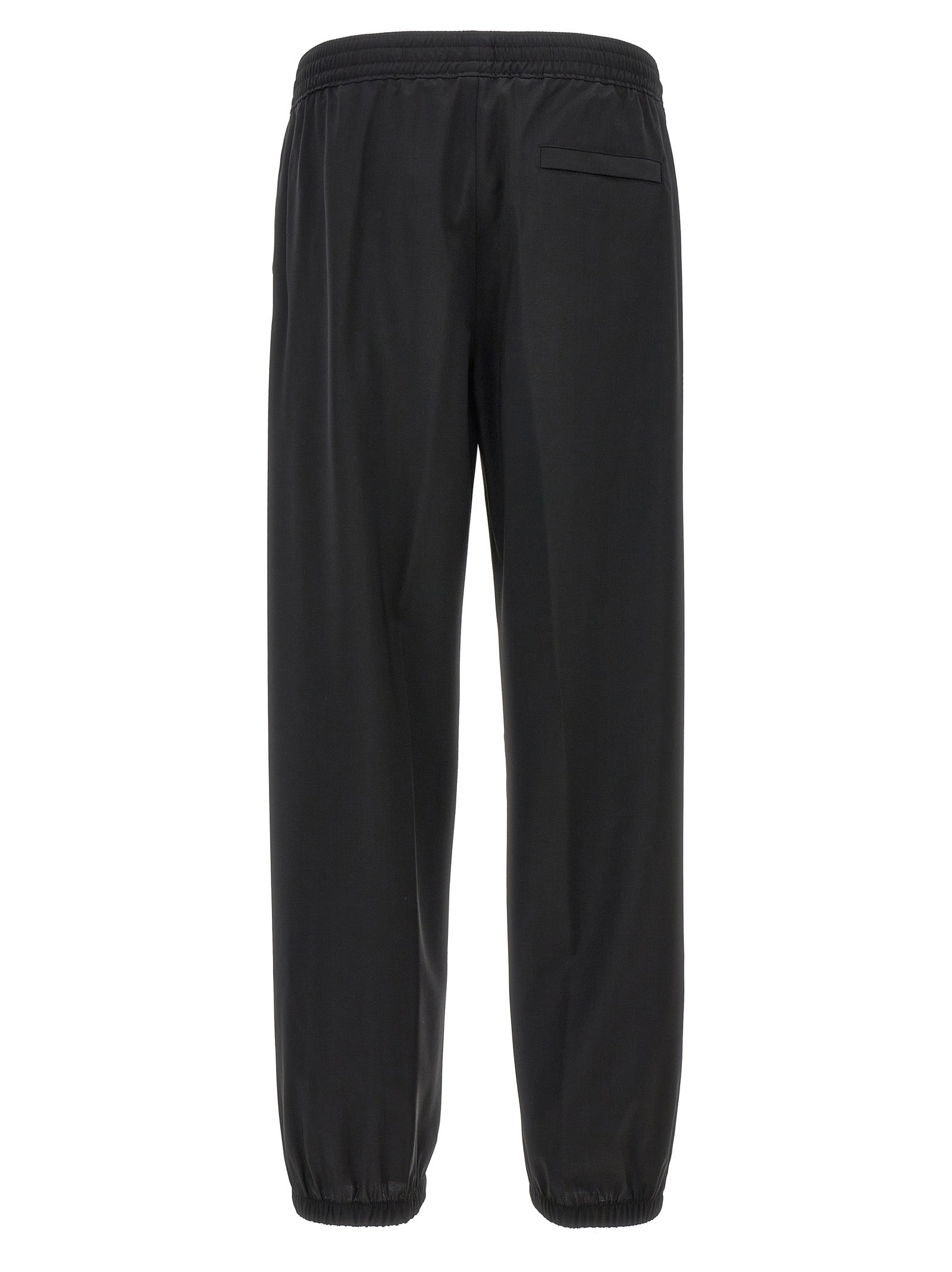 Givenchy Black Virgin Wool Casual Men's Pants
