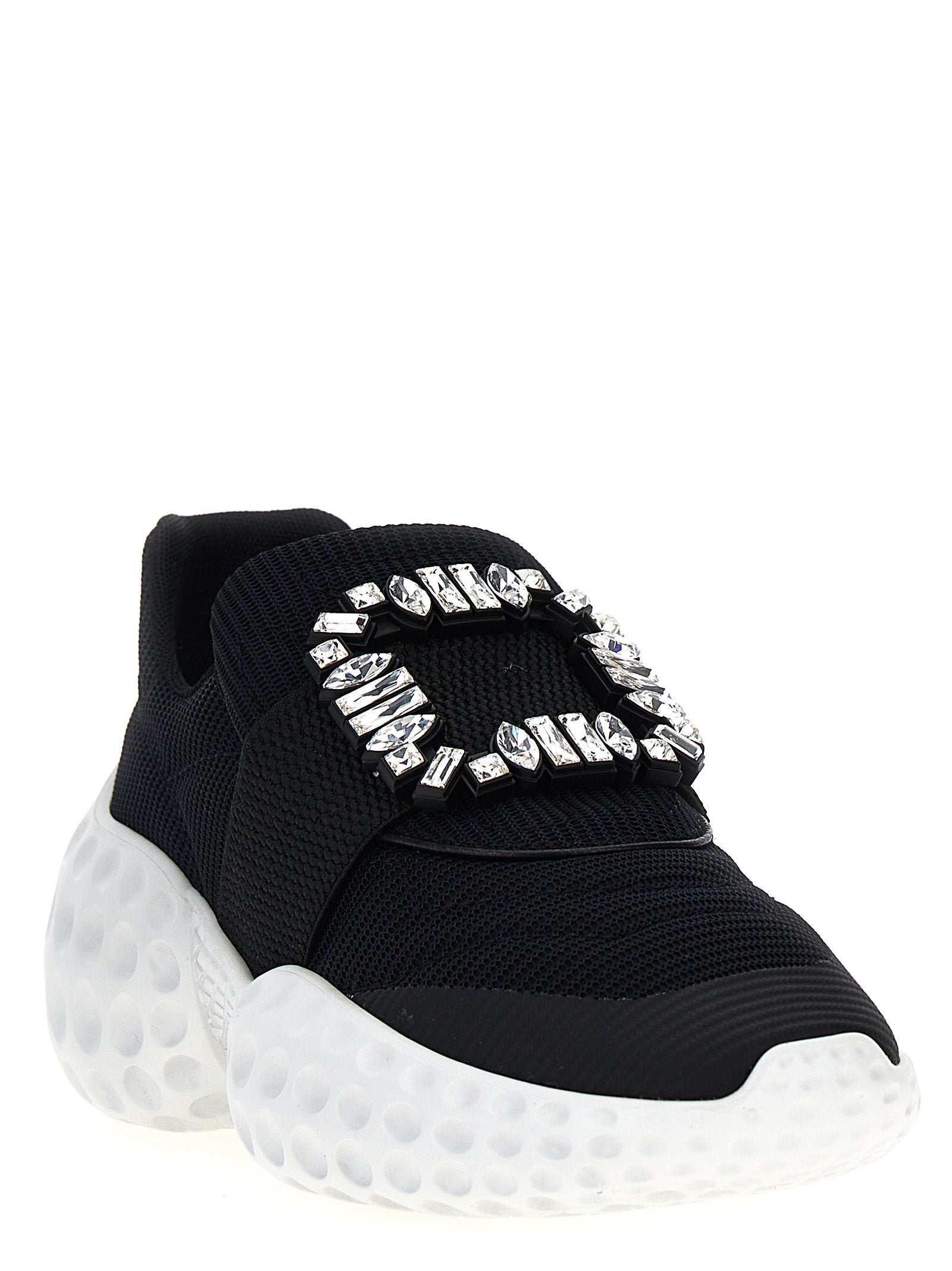 Roger Vivier Bicolor Polyethylene Athletic Women's Sneakers