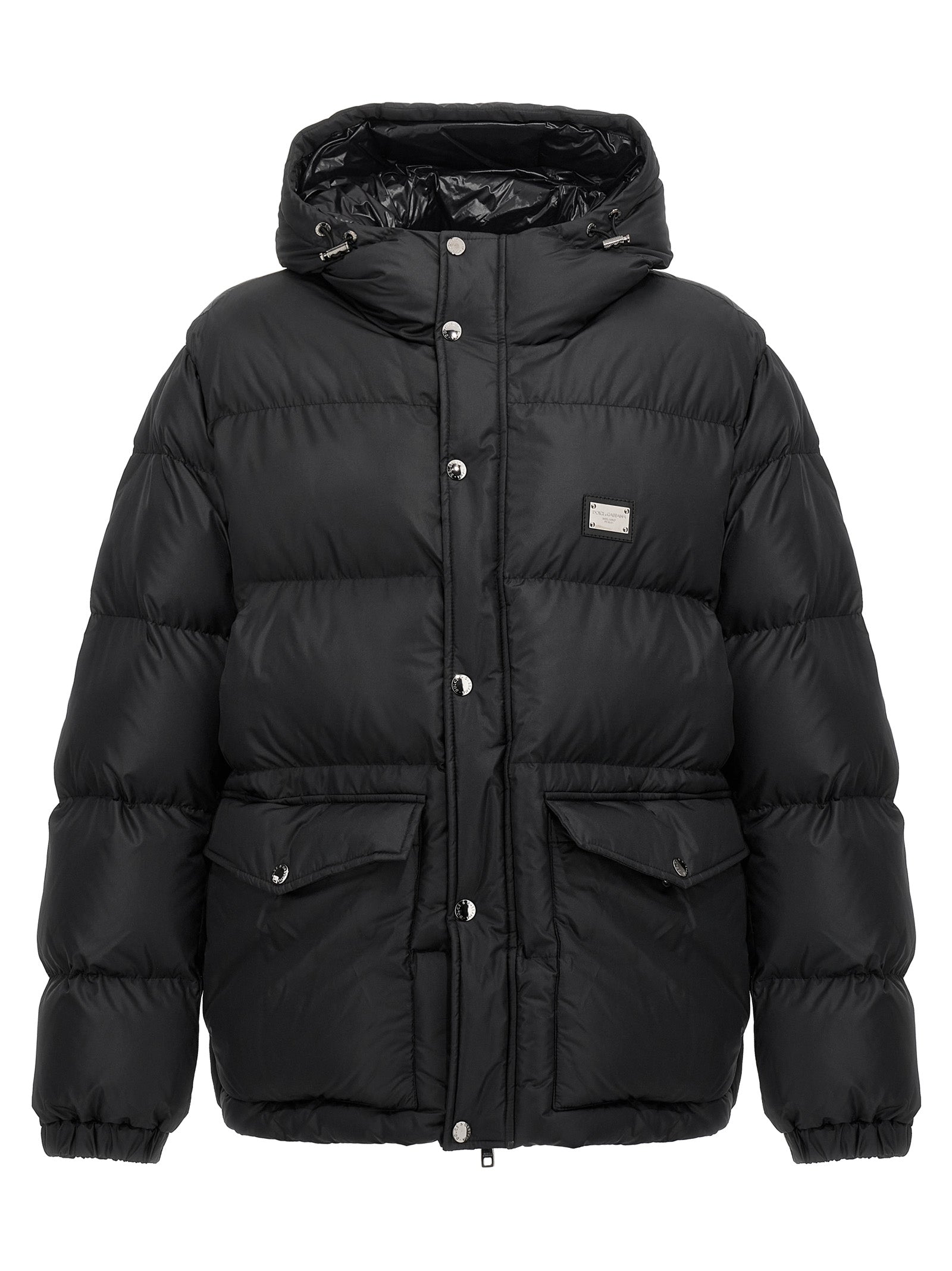 Dolce & Gabbana Black Polyester Men's Jacket