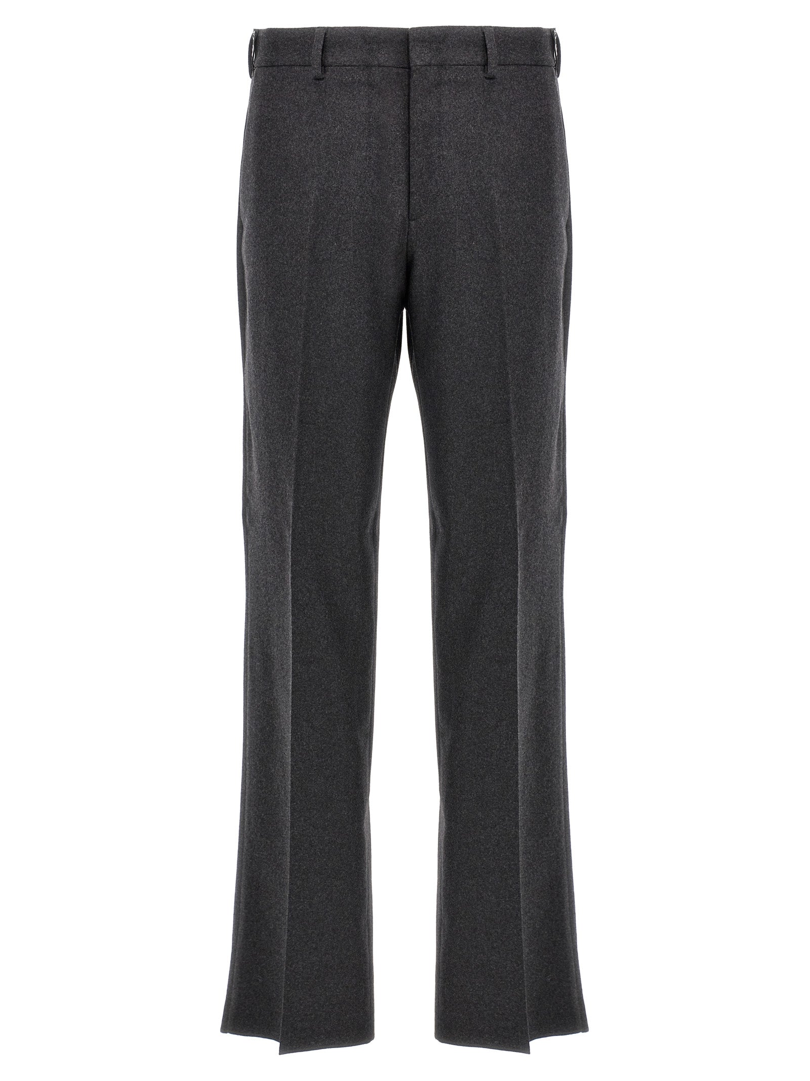 Fendi Gray Cashmere Casual Men's Pants