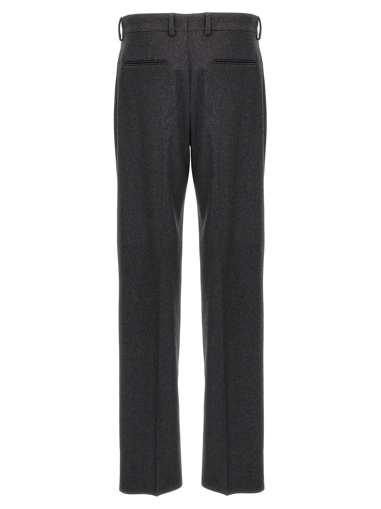 Fendi Gray Cashmere Casual Men's Pants
