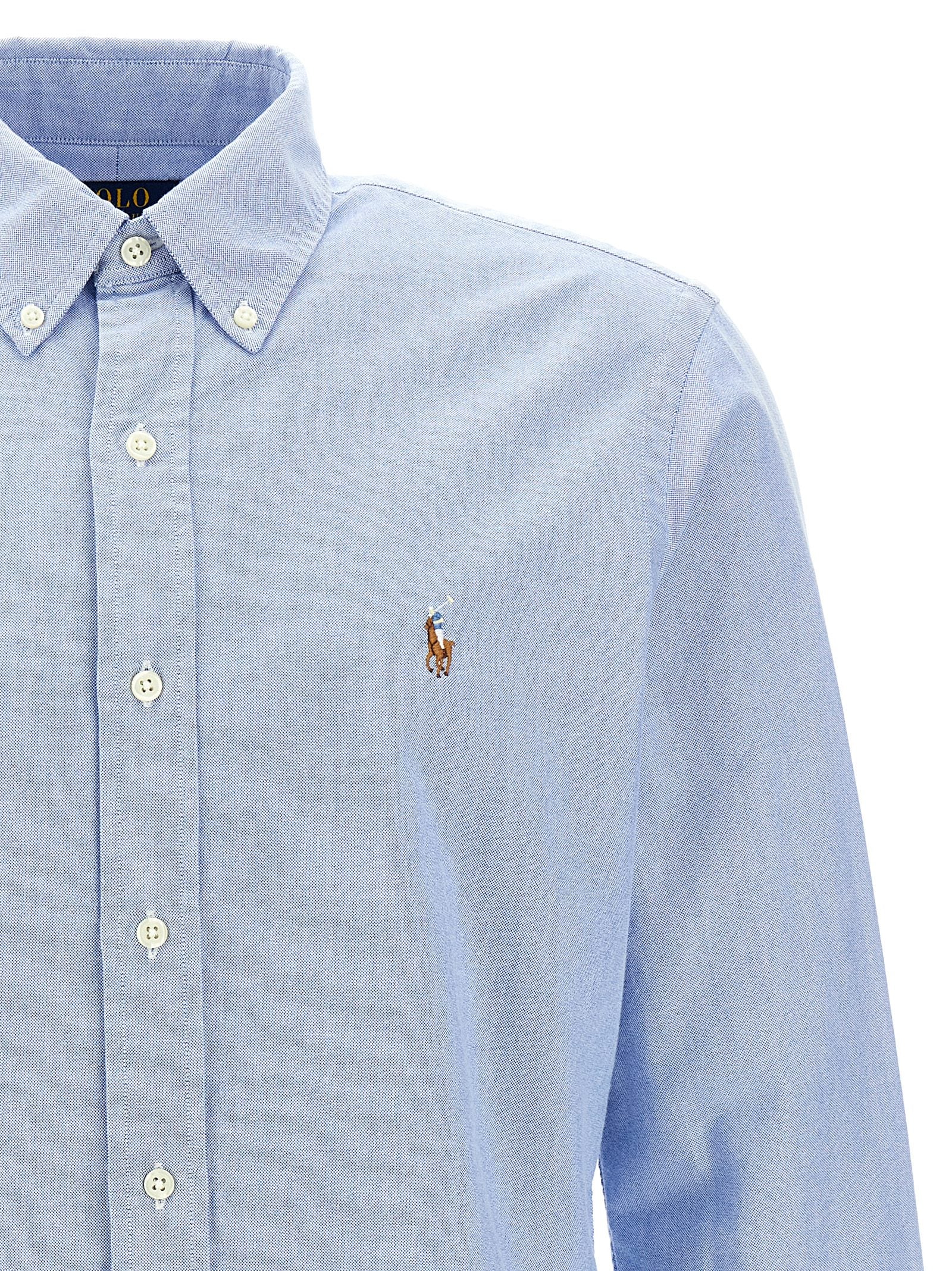 Polo Ralph Lauren Blue Cotton Men's Blouse