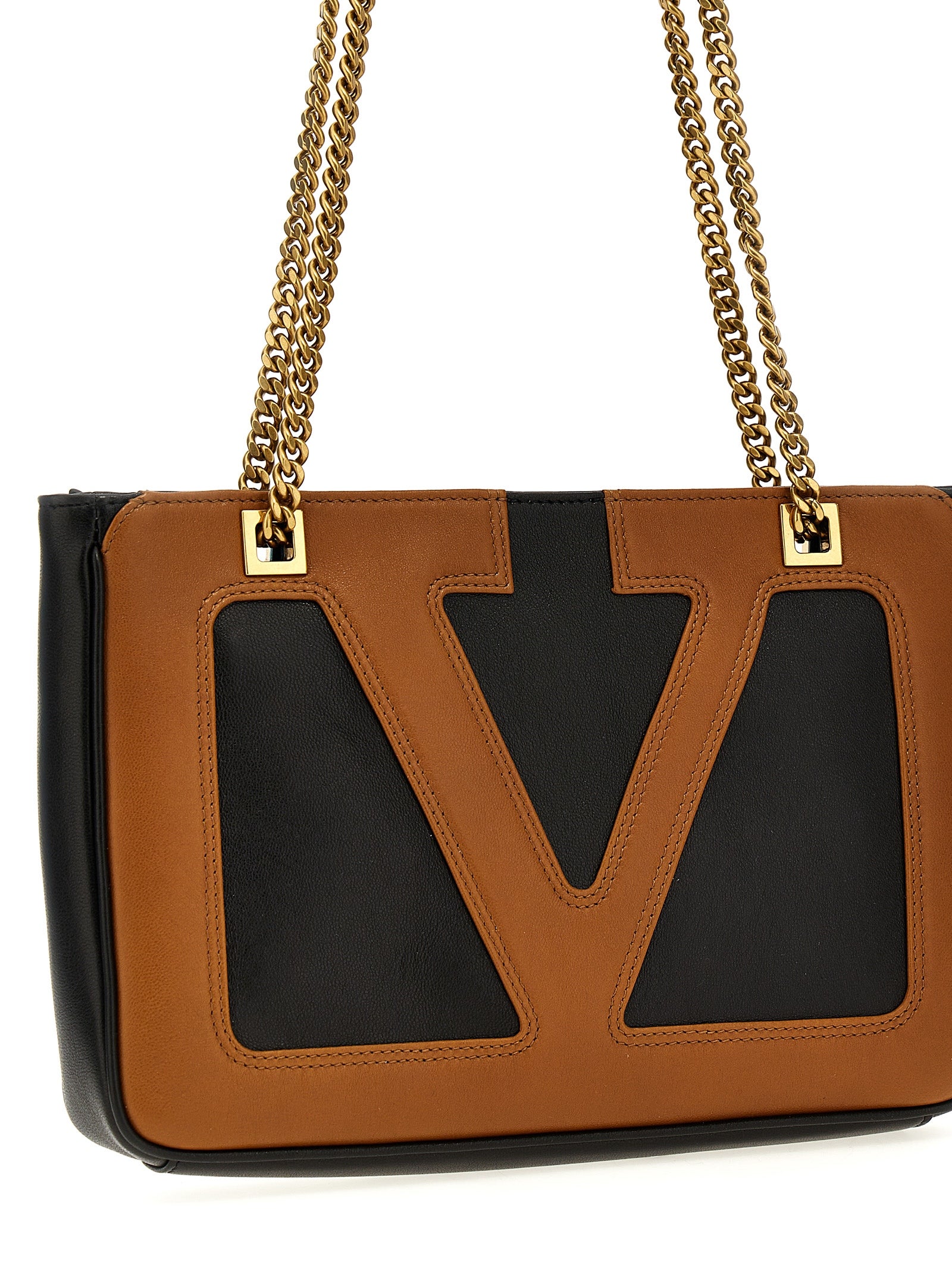 Valentino Garavani Multicolor Lamb Leather Tote Women's Bag