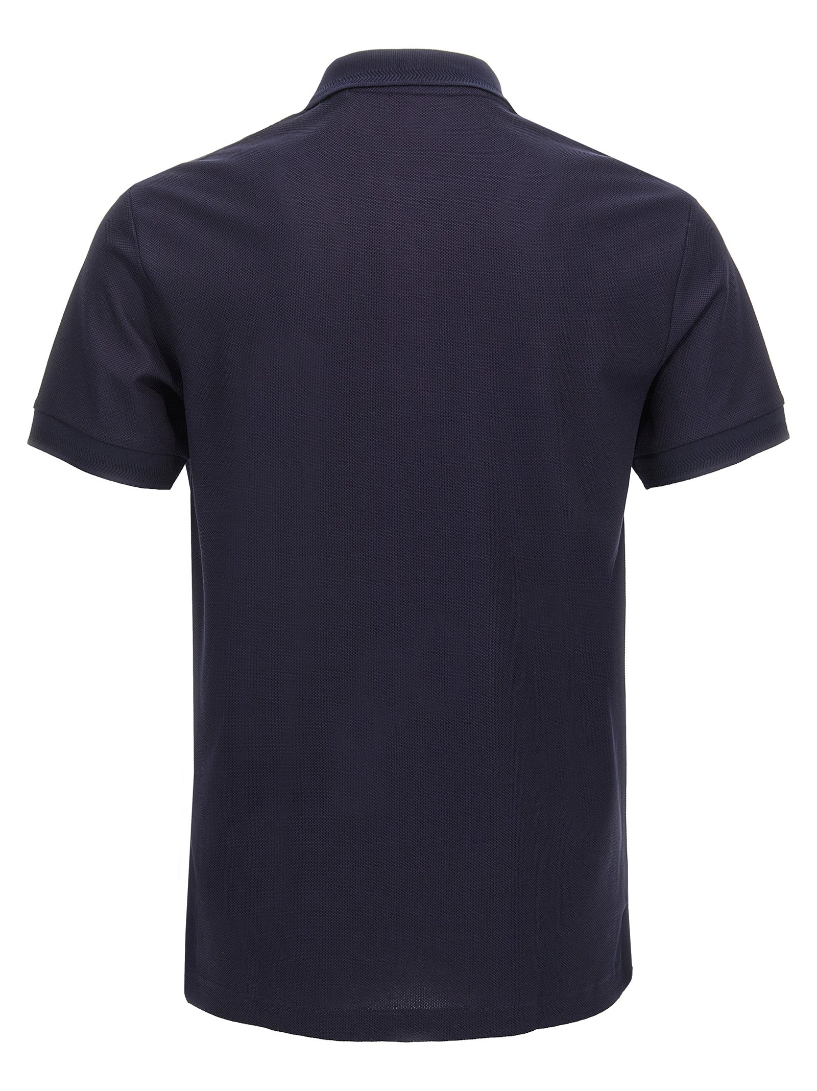 Burberry Blue Cotton Polo Men's Shirt