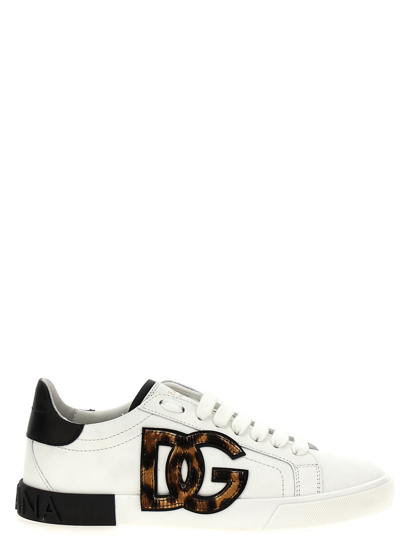 Dolce & Gabbana Multicolor Calfskin Low Top Women's Sneakers