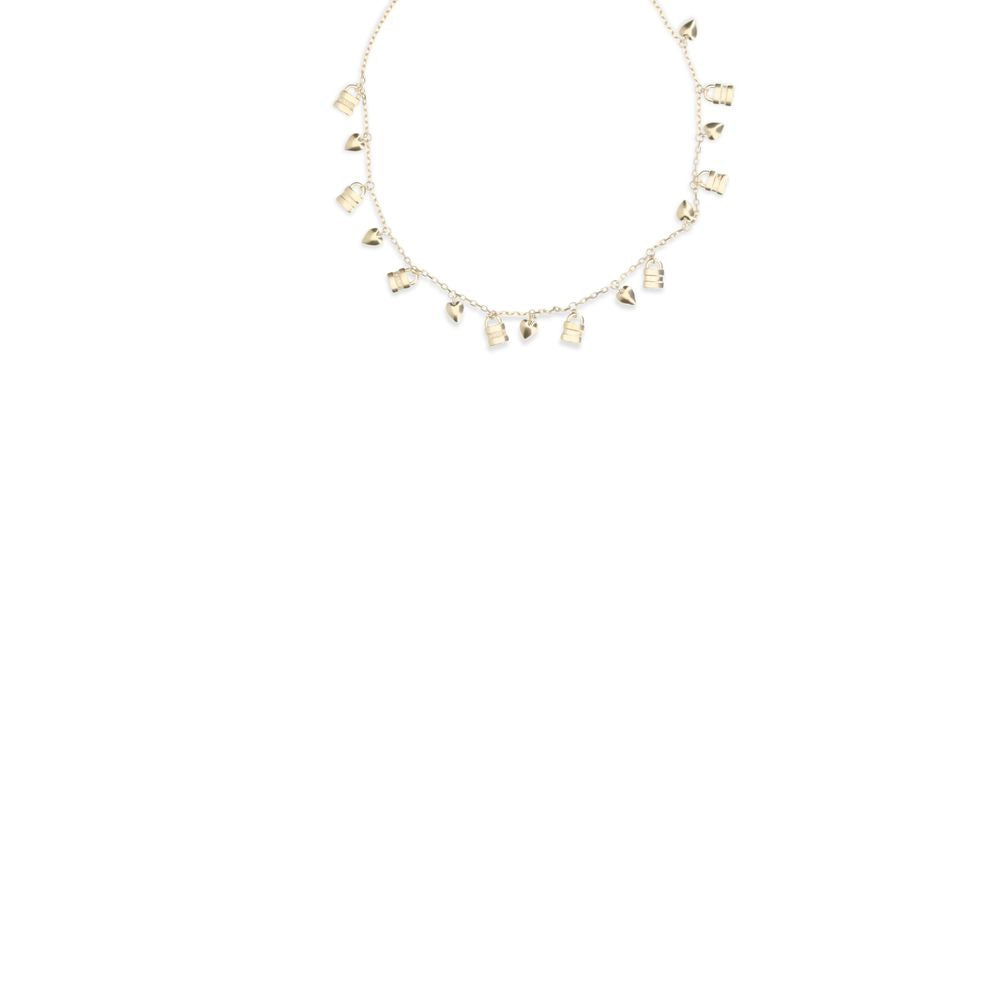 Chloé Gold Brass Women's Necklace