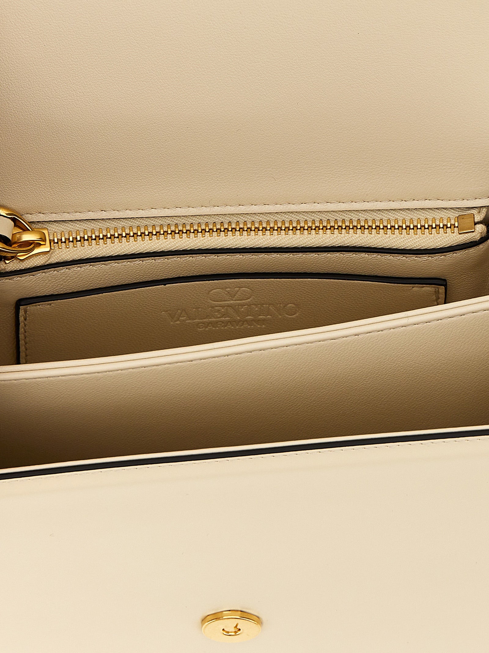 Valentino Garavani White Calfskin Shoulder Women's Bag