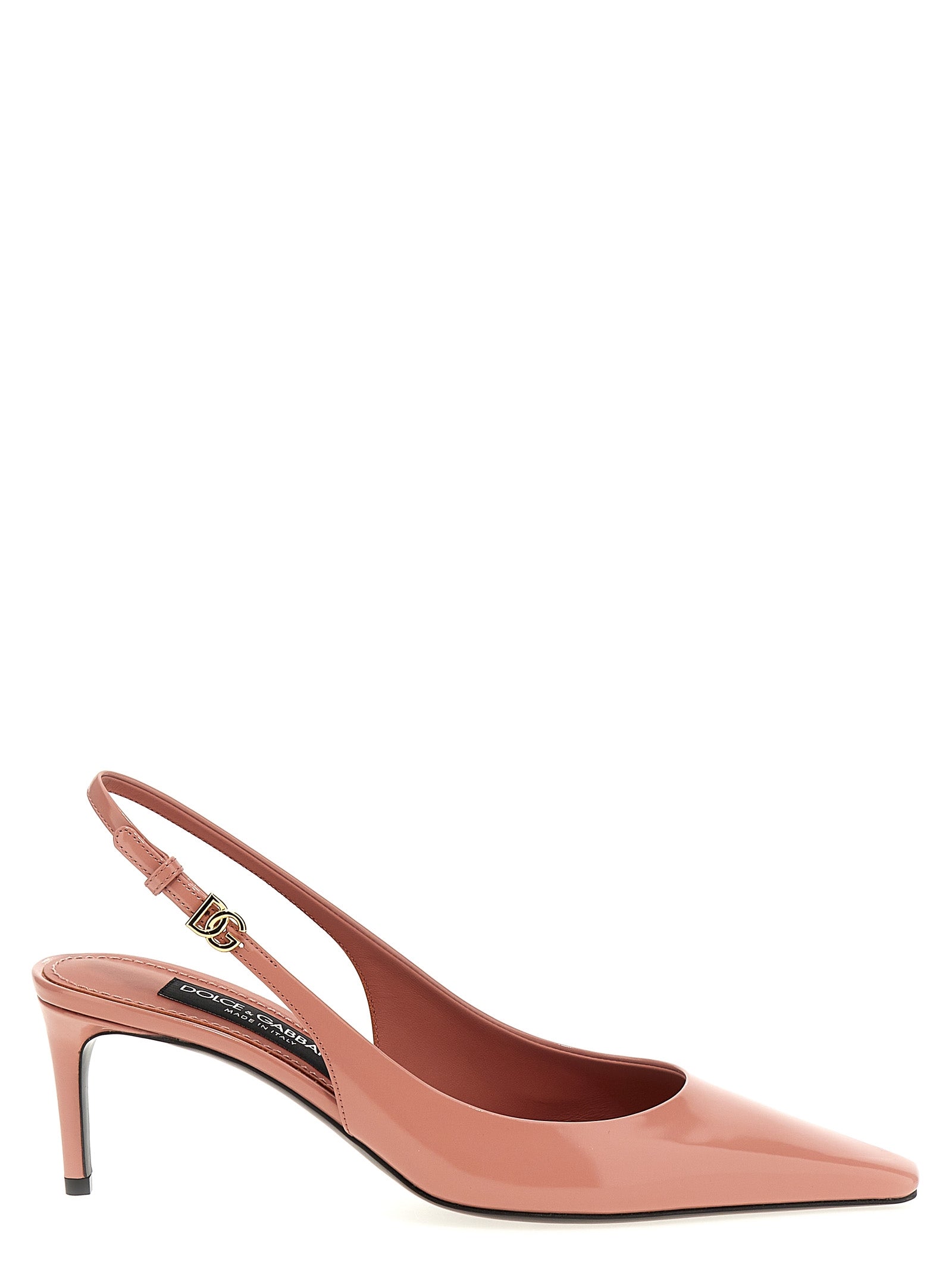 Dolce & Gabbana Multicolor Calfskin Mid Heel Women's Pumps