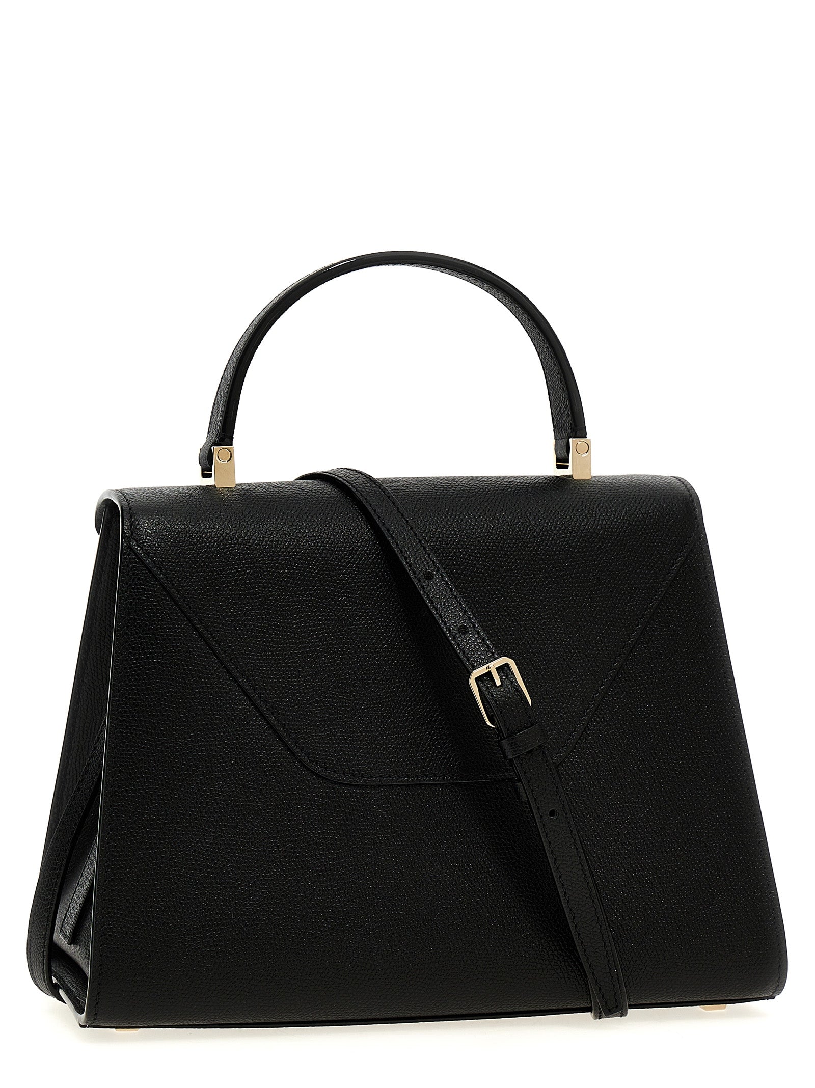 Valextra Black Calfskin Women's Handbag