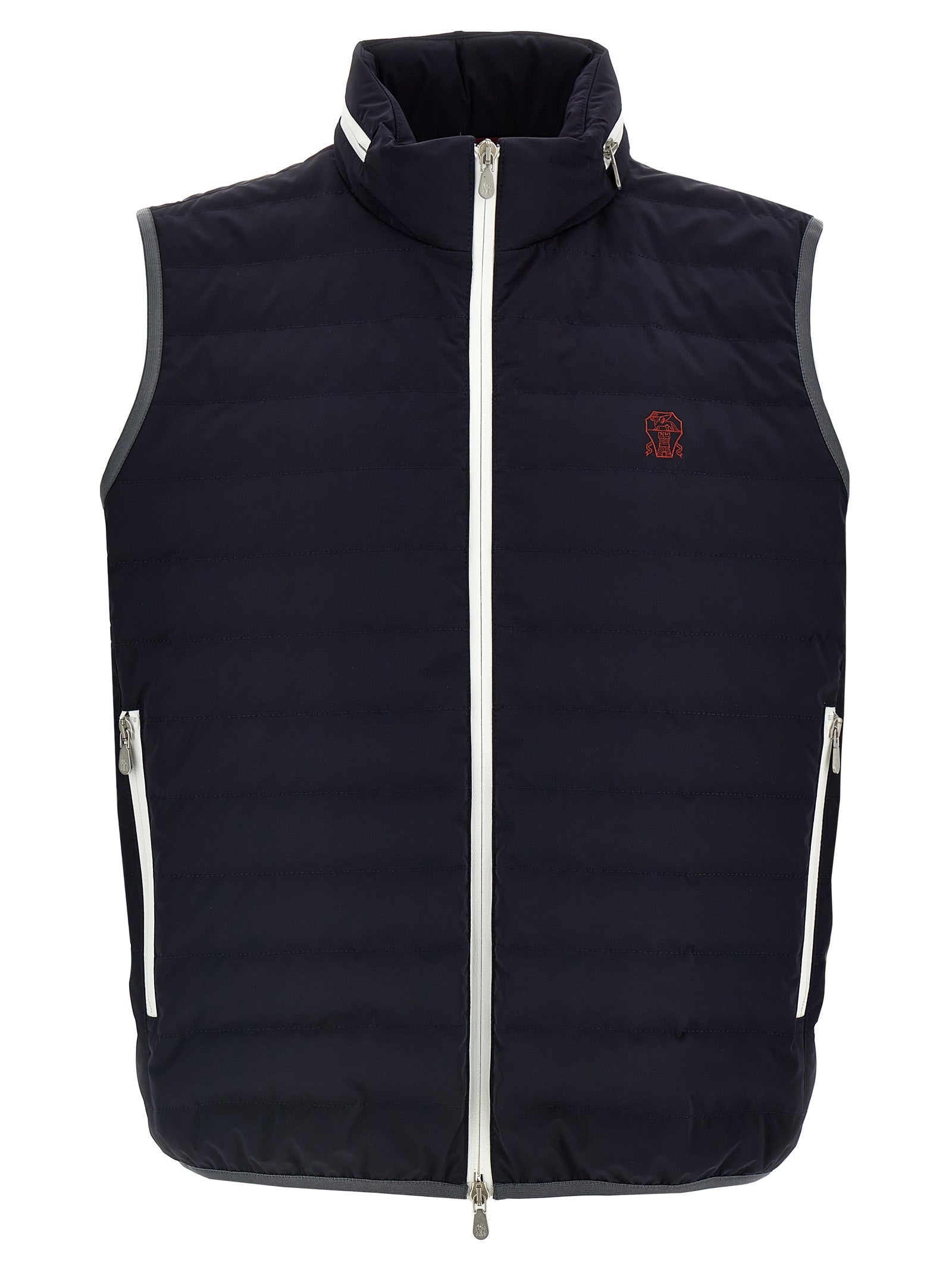 Brunello Cucinelli Blue Polyamide Men's Coat