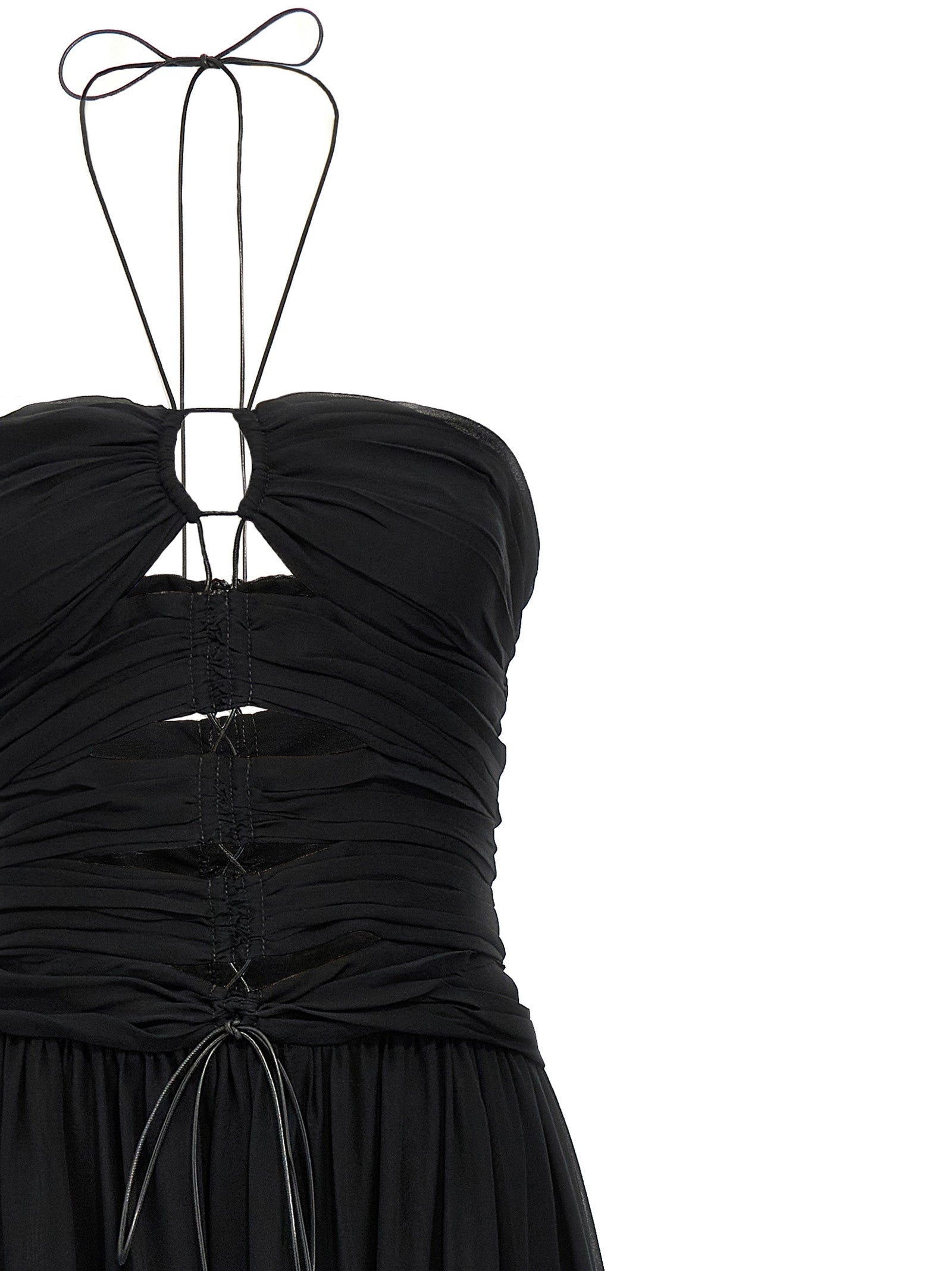 Tom Ford Black Silk Long Women's Dress
