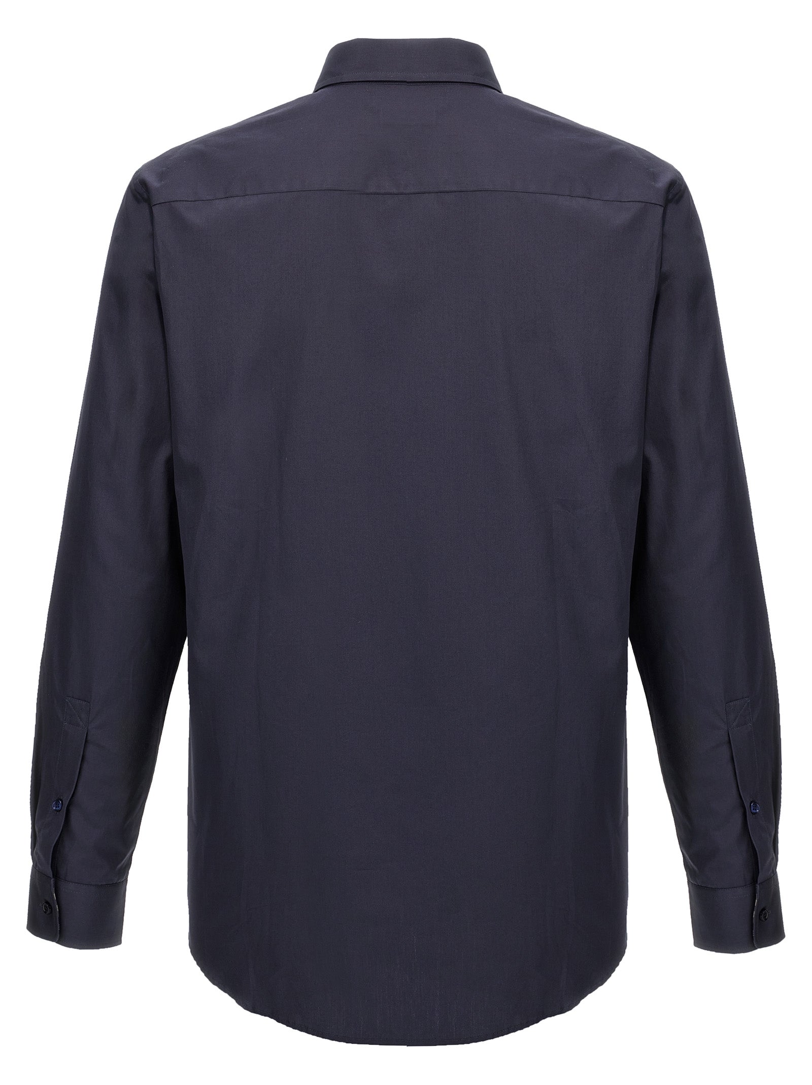 Burberry Blue Cotton Men's Blouse