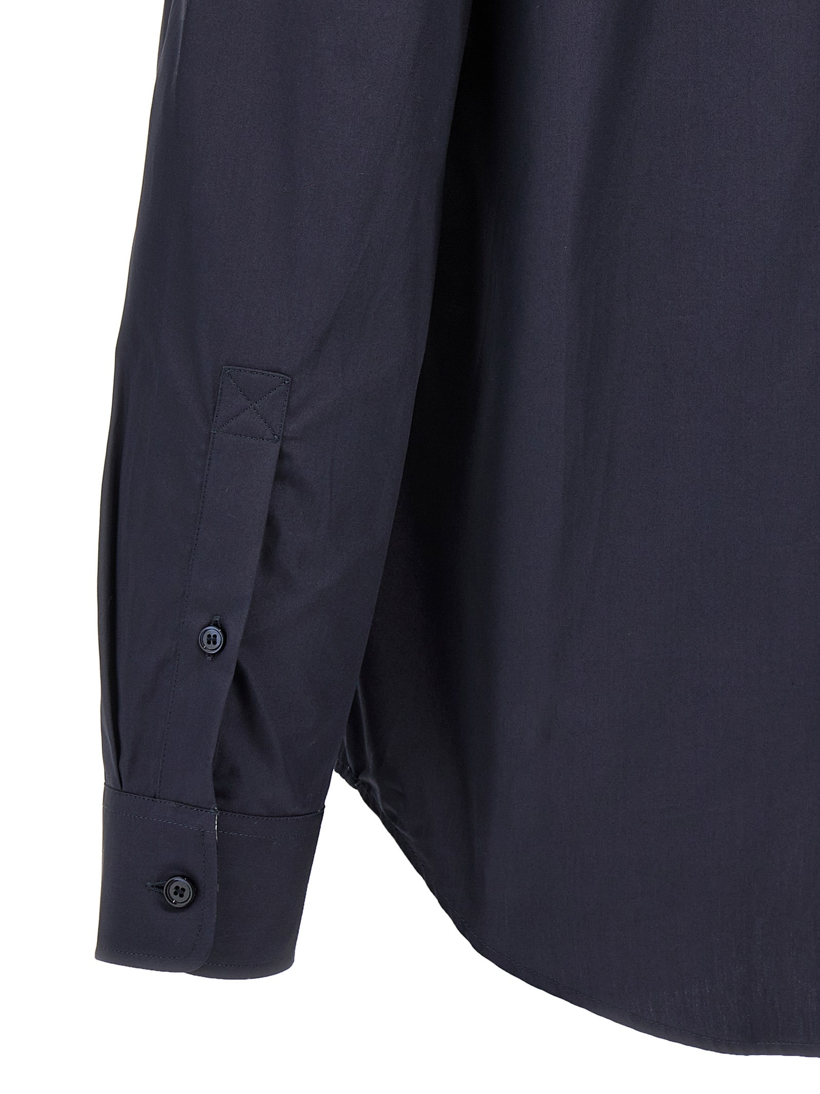 Burberry Blue Cotton Men's Blouse