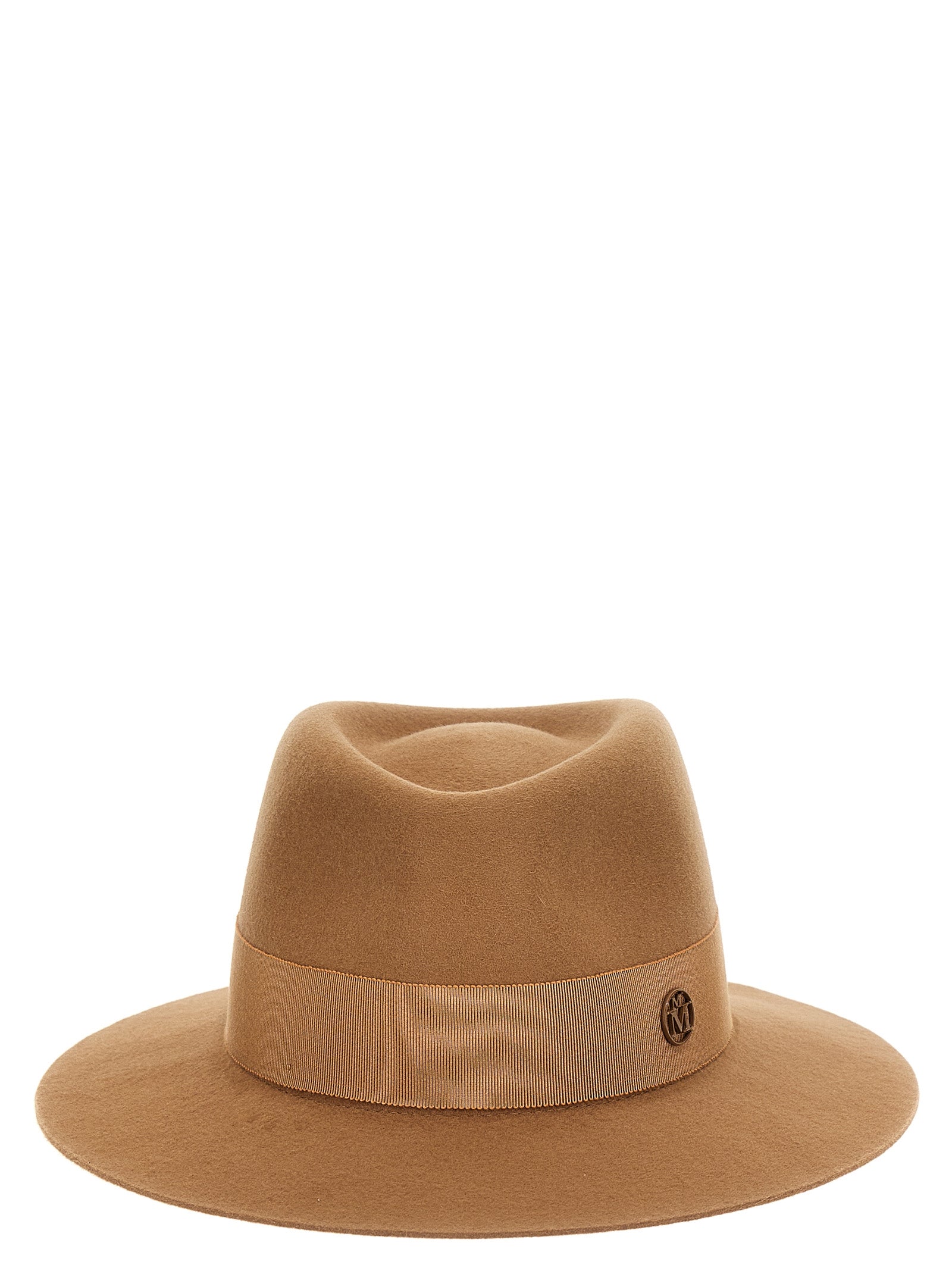 Maison Michel Brown Wool Women's Fedora