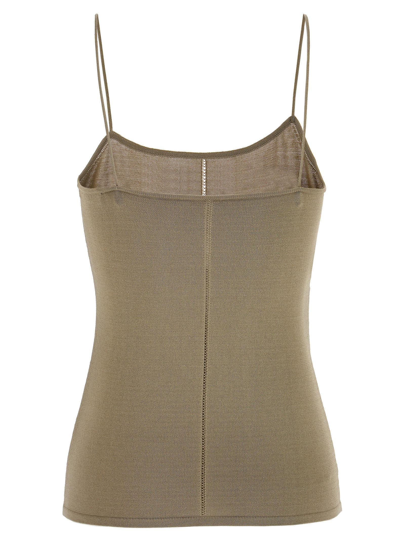 Lemaire Beige Viscose Tank Women's Tops