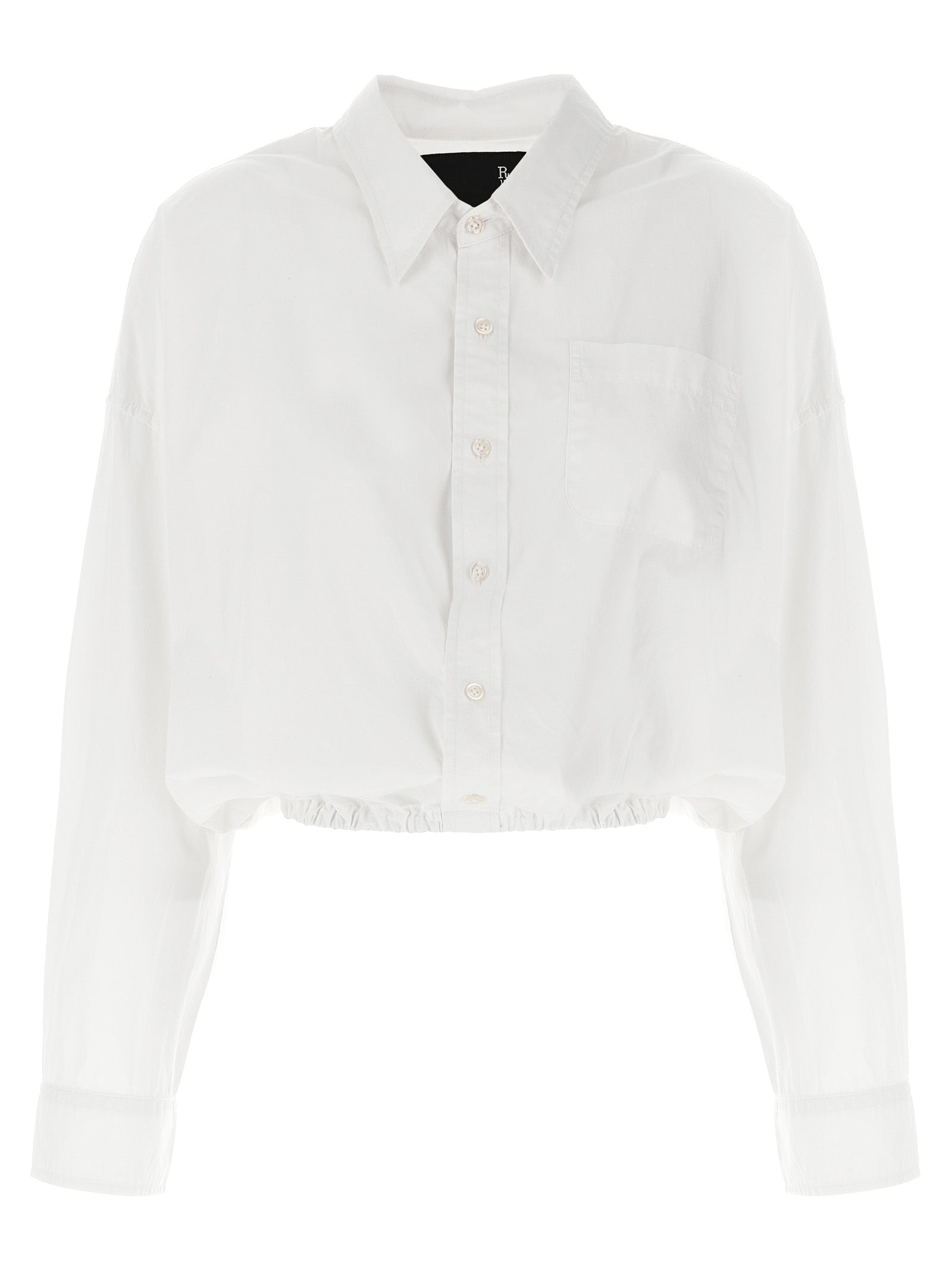 R13 White Cotton Women's Blouse