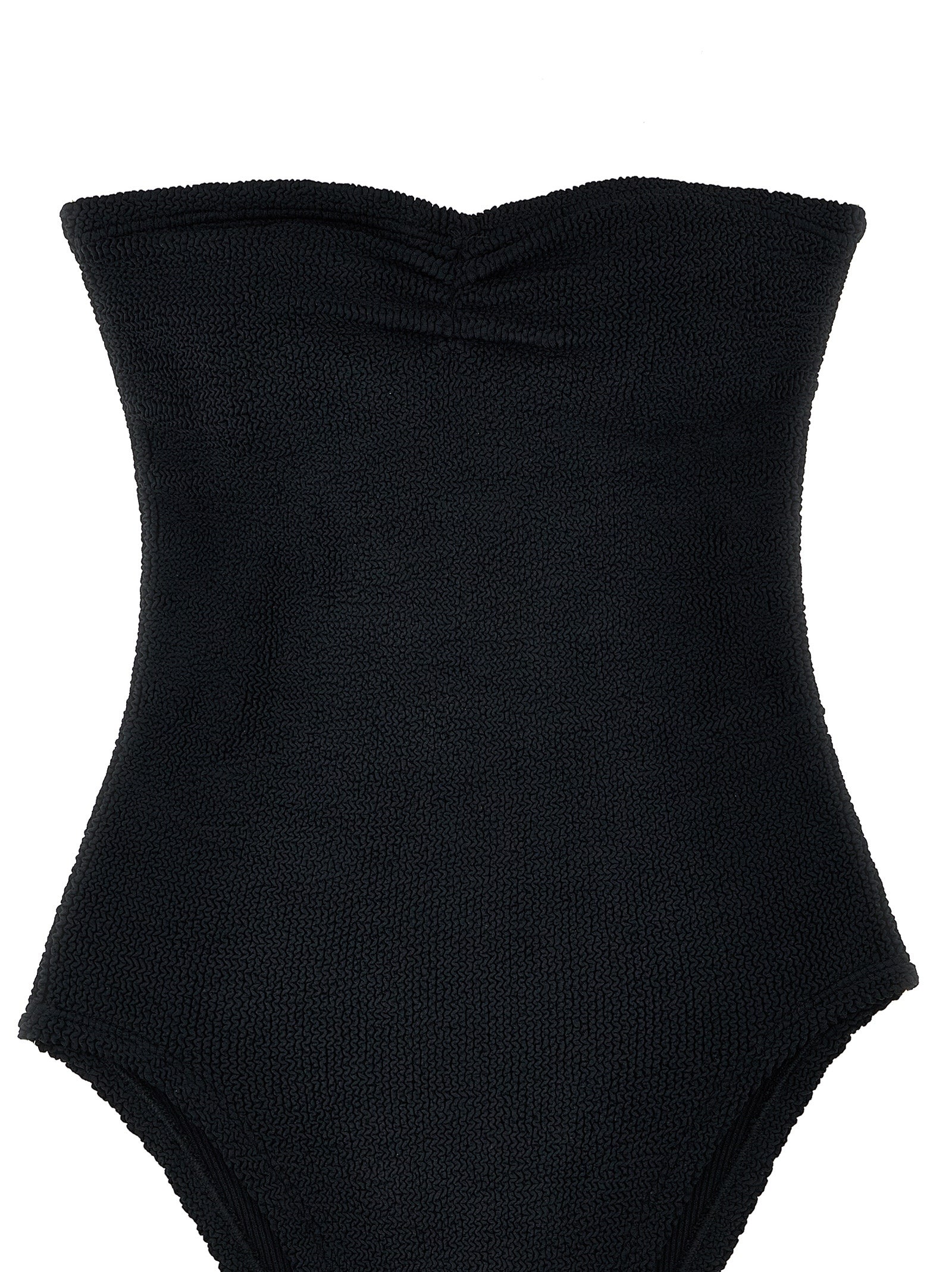 Hunza G Black Polyamide One-Piece Women's Swimsuit