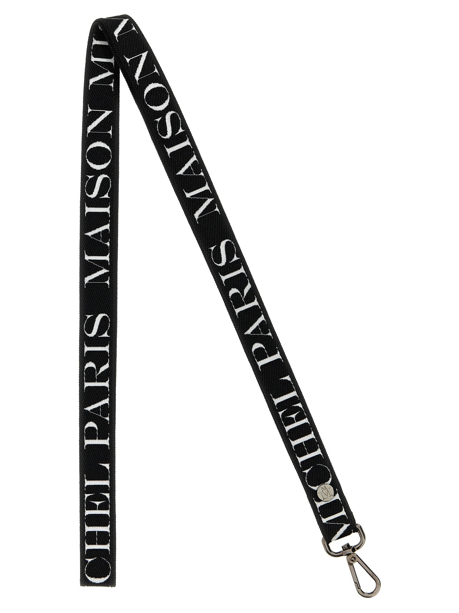 Maison Michel Bicolor Cotton Women's Keychain
