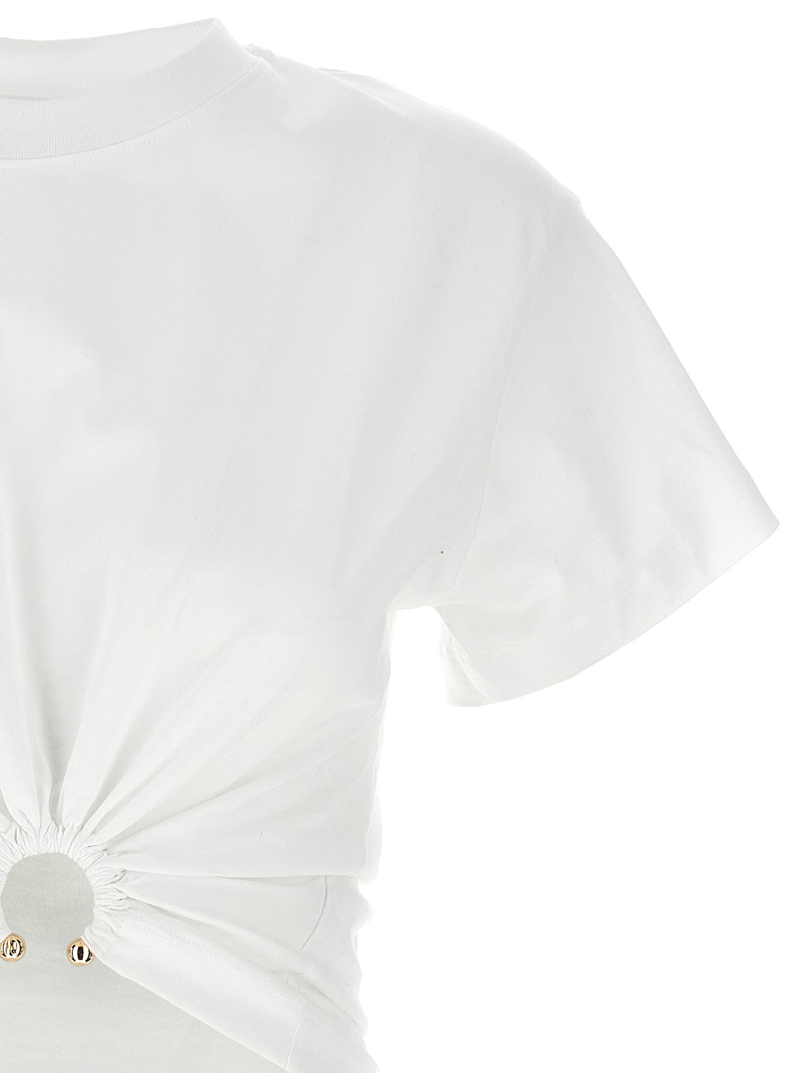 Paco Rabanne White Cotton Women's T-Shirt