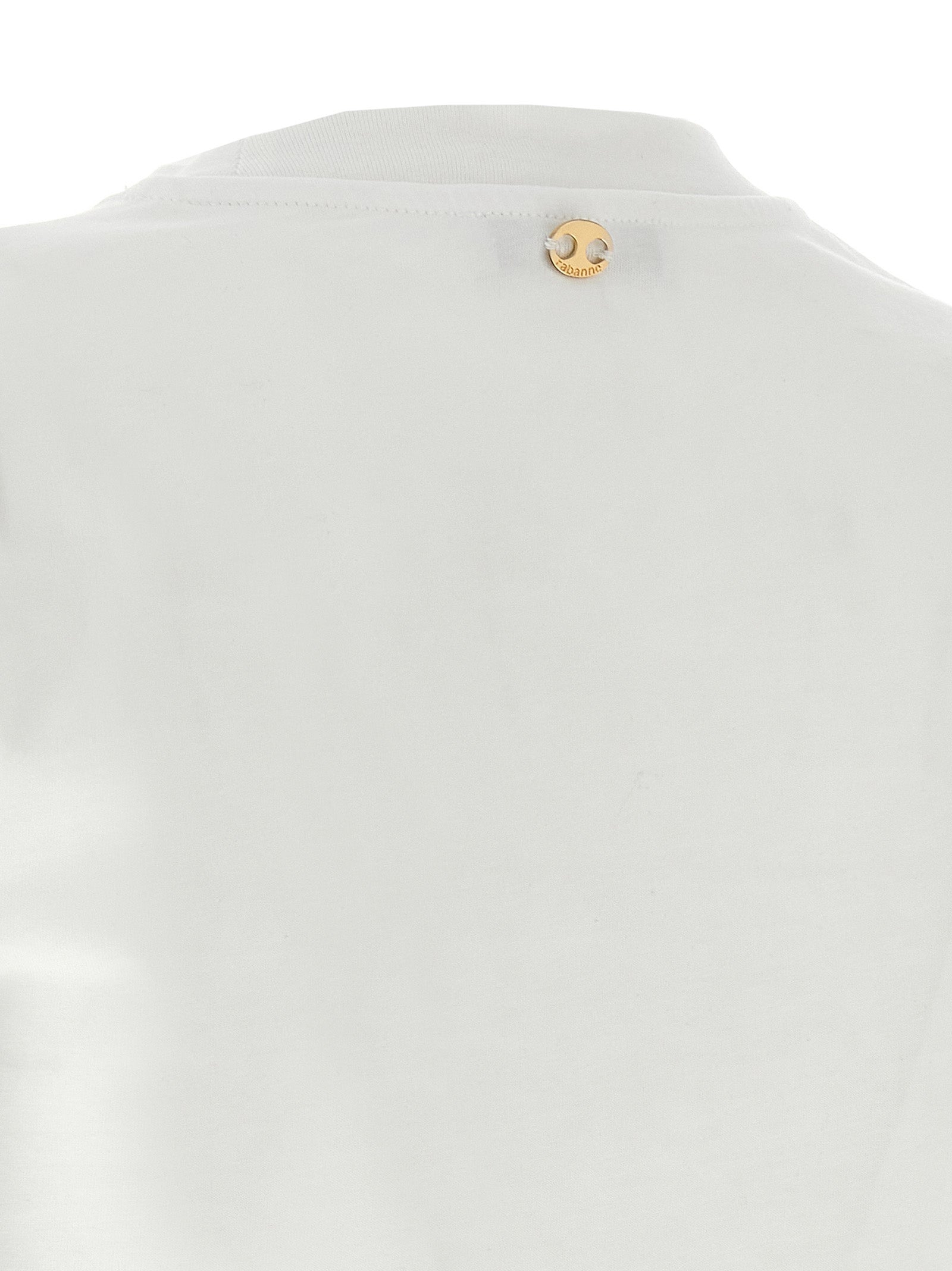 Paco Rabanne White Cotton Women's T-Shirt