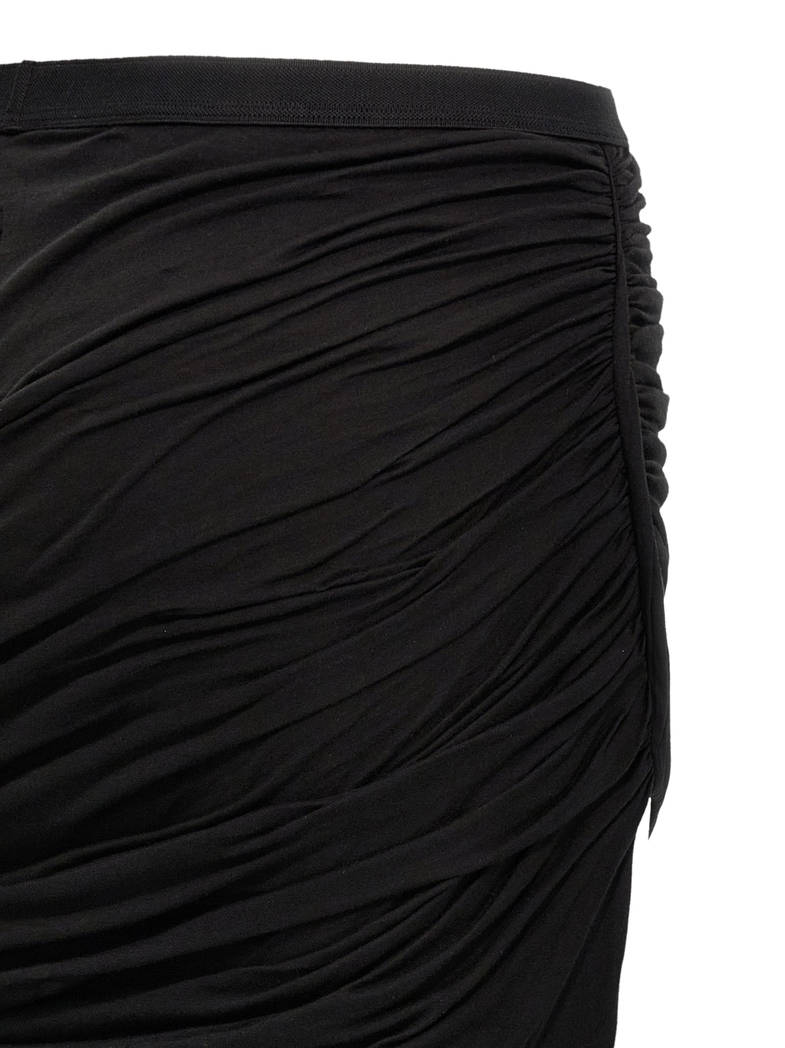DRKSHDW Black Cotton Mini Women's Skirt
