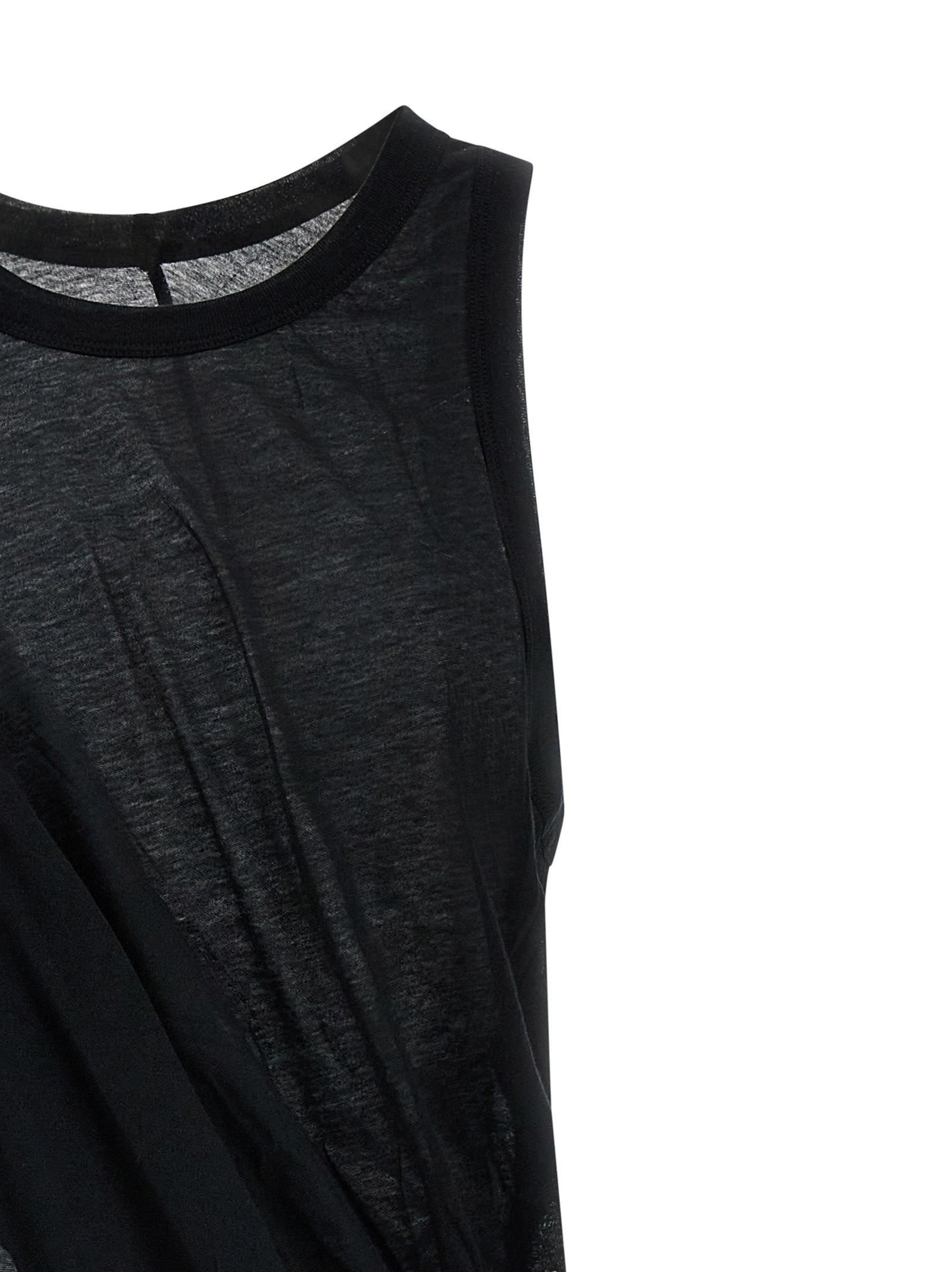 Rick Owens Black Cotton Casual Men's Dress