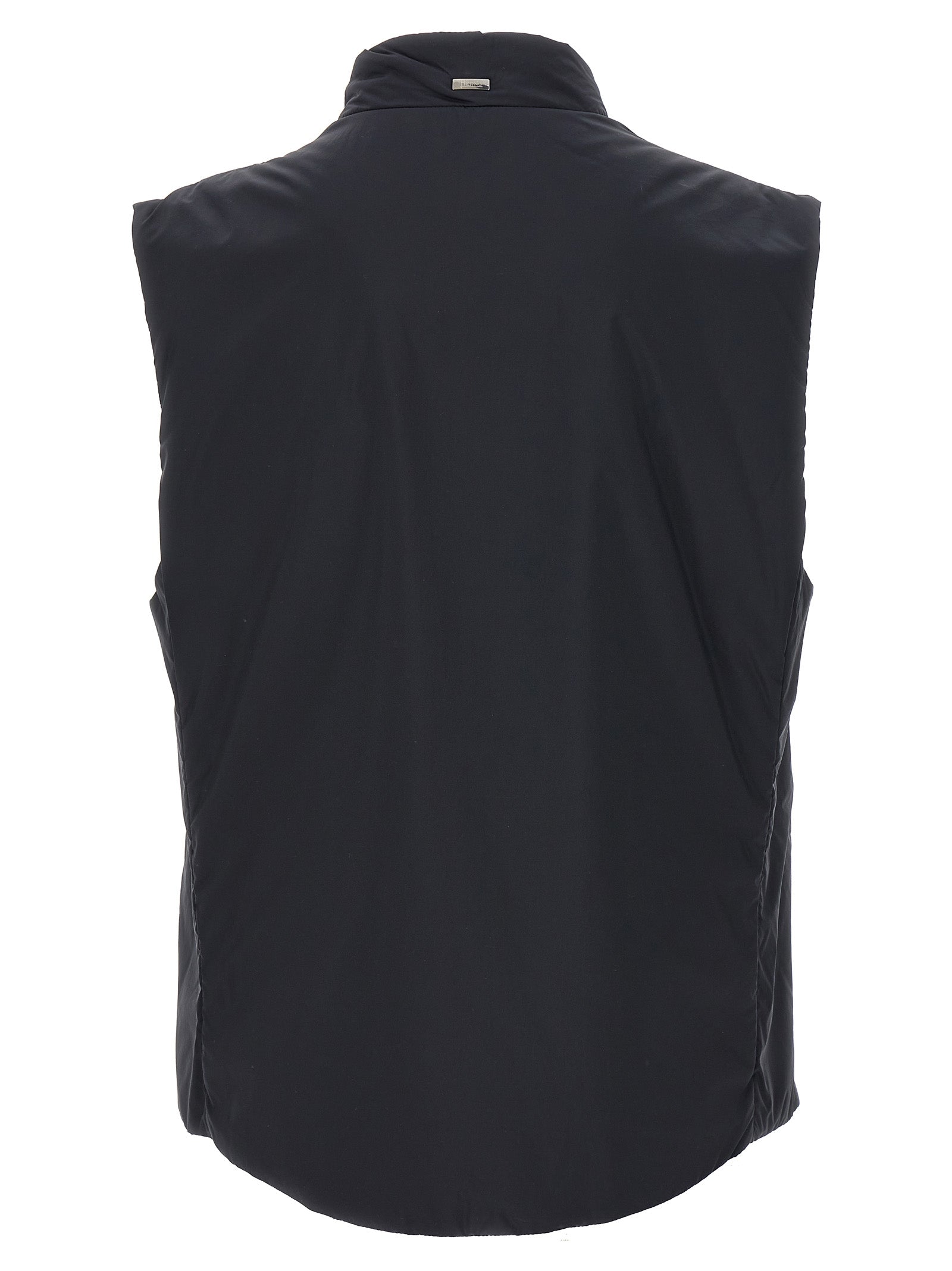 Herno Black Polyamide Sleeveless Men's Jacket
