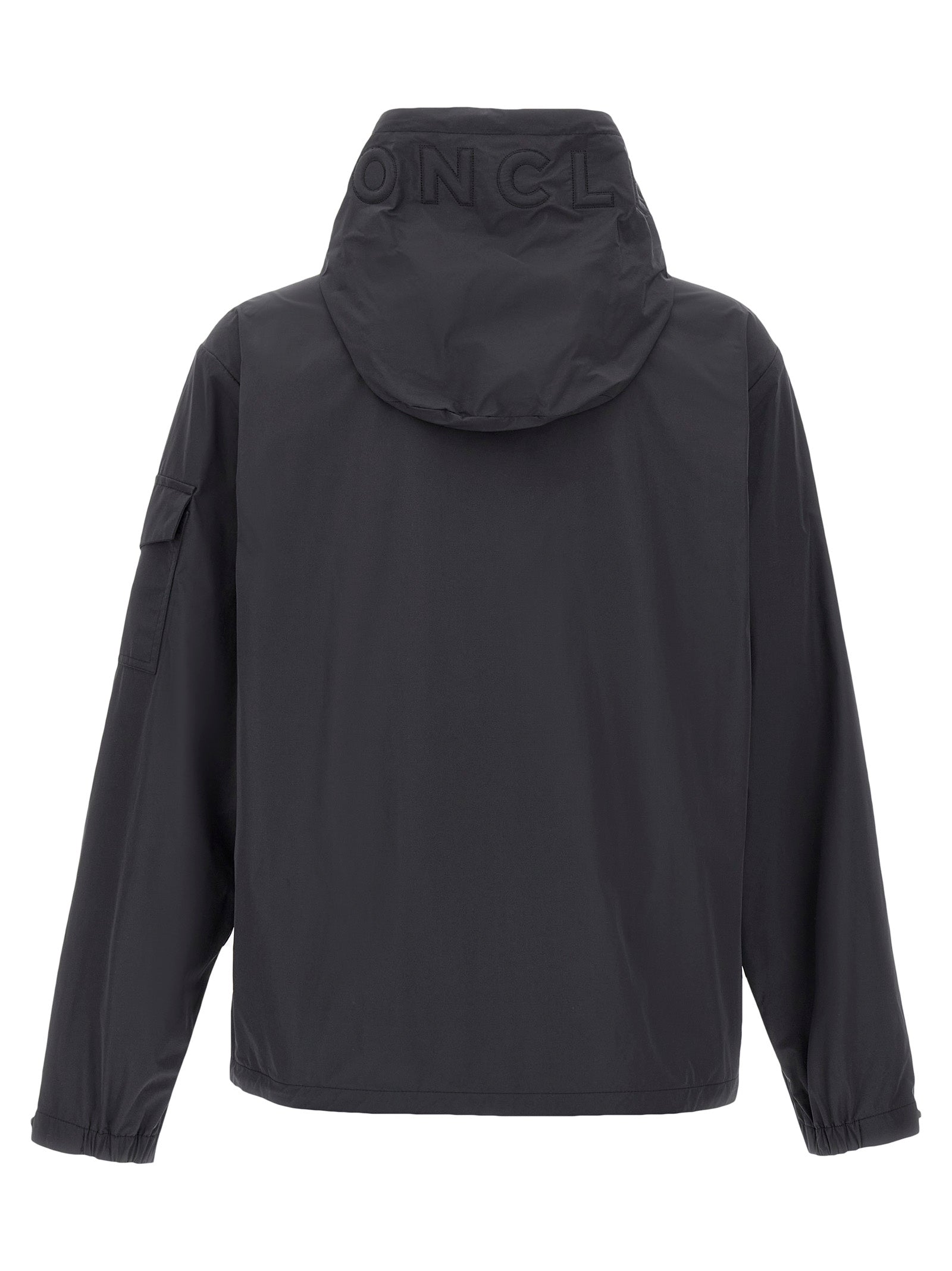 Moncler Black Polyester Shell Men's Jacket